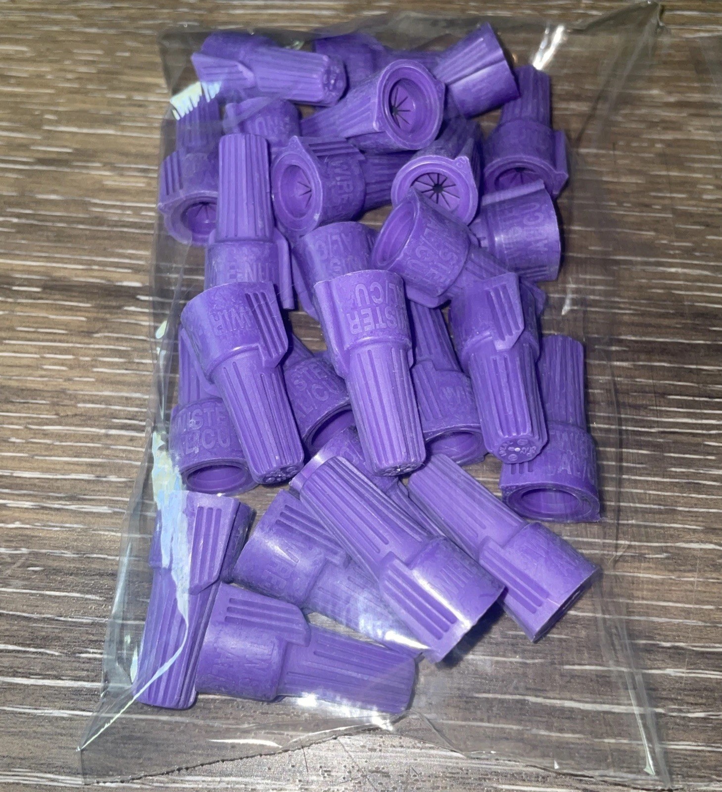 Ideal 25pcs Al/Cu Wire Connectors Aluminum to Copper – Purple