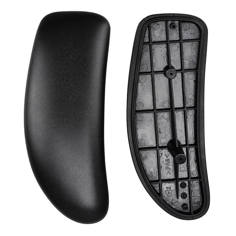MingYi.office Vinyl Arm Pads Caps for Humanscale Freedom Office Small, Black