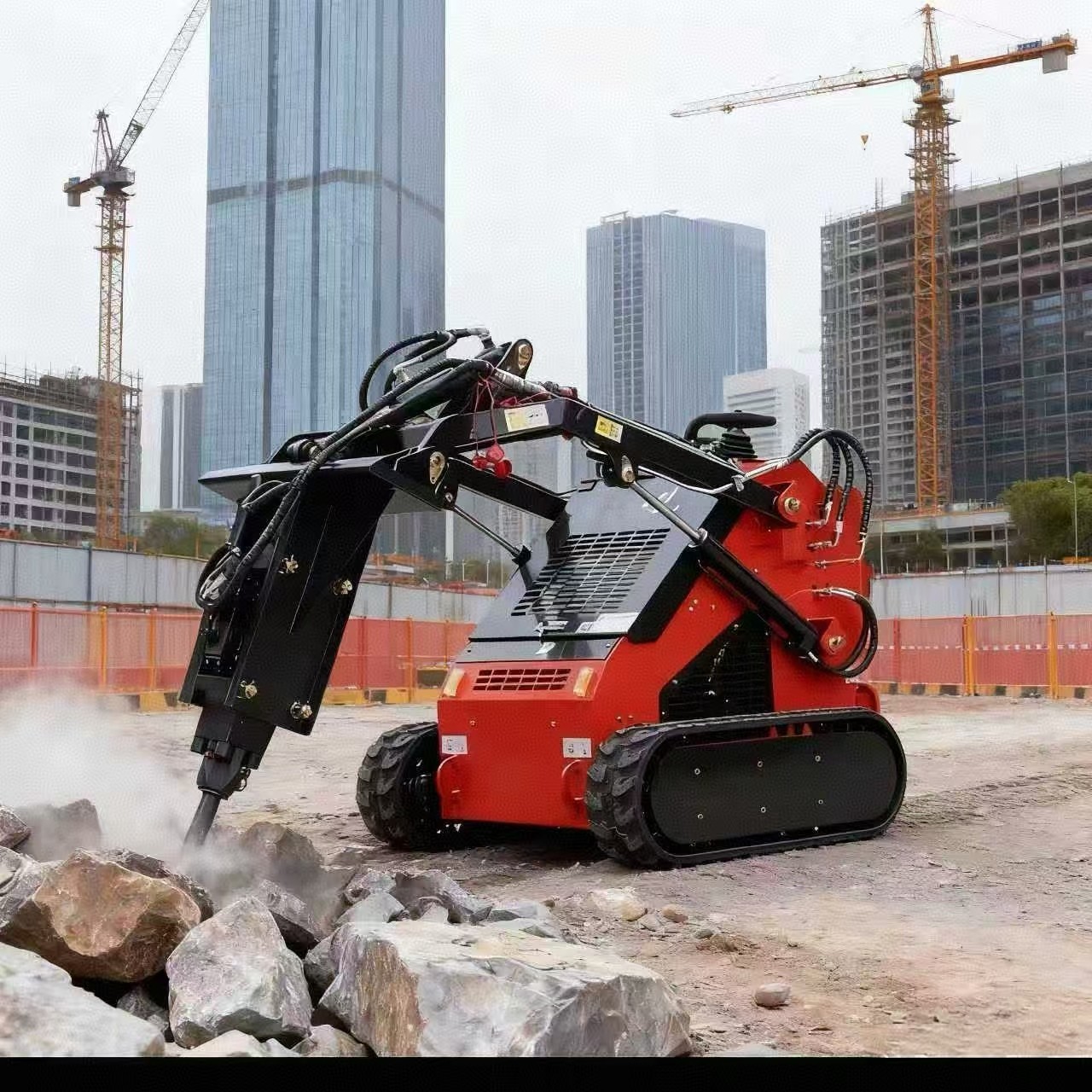 AGT For LBT23, CBT23, LRT23, KBT23, KRT23 Mini Skid Steer Breaker-Hammer M-HMR