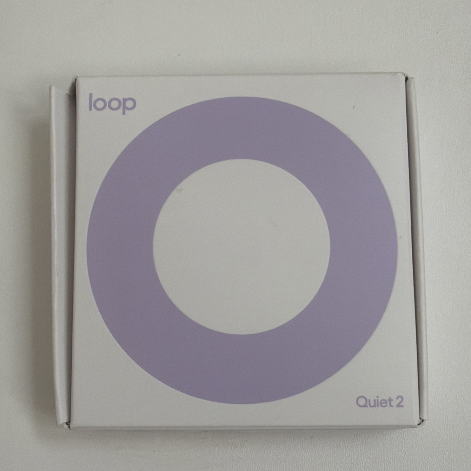Loop Quiet 2 Earplugs for Noise Reduction Violet – Open Box