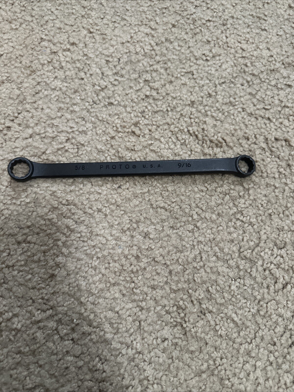 Proto 1130-LB~ 9/16″ – 5/8″ Box Wrench, 12-Point USA Made
