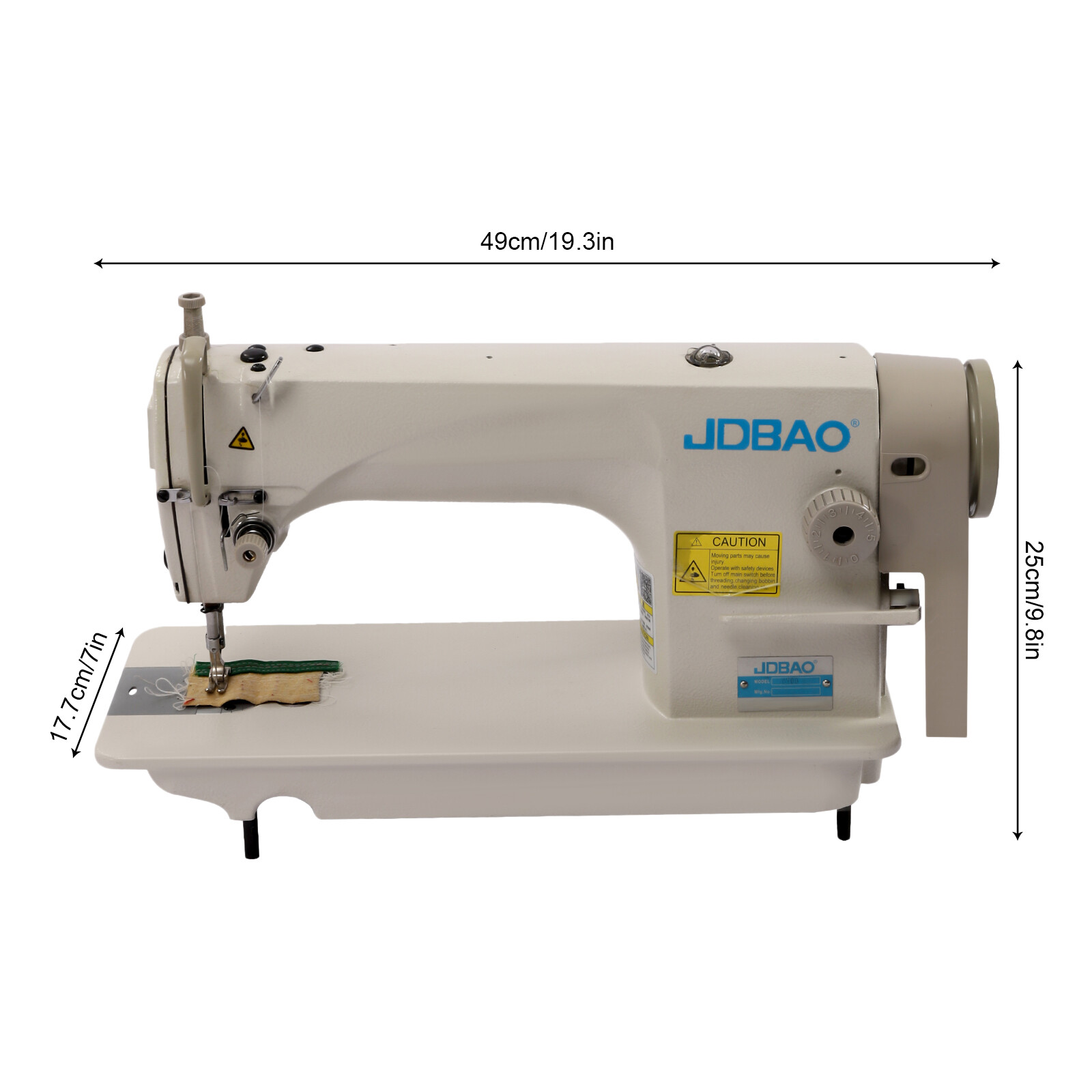 Industrial Strength Sewing Machine Heavy Duty Upholstery + Leather + Motor NEW