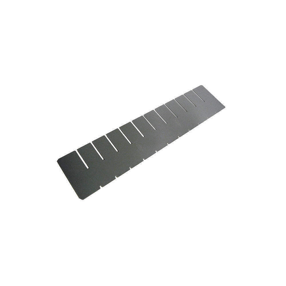 LEWISBINS DV1625 Grey Long Divider,15.1/8 x 1. 13/16 In,Gray single