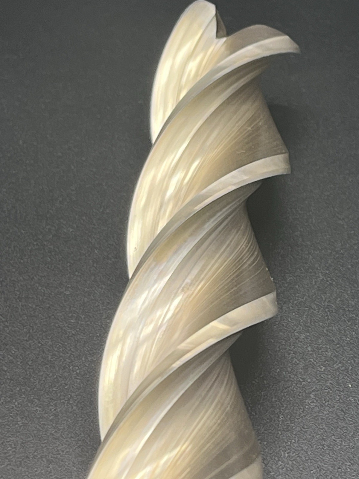 Accupro 65249633 1” Solid Carbide Corner Radius End Mill 3FL 5” LOC 8” OAL