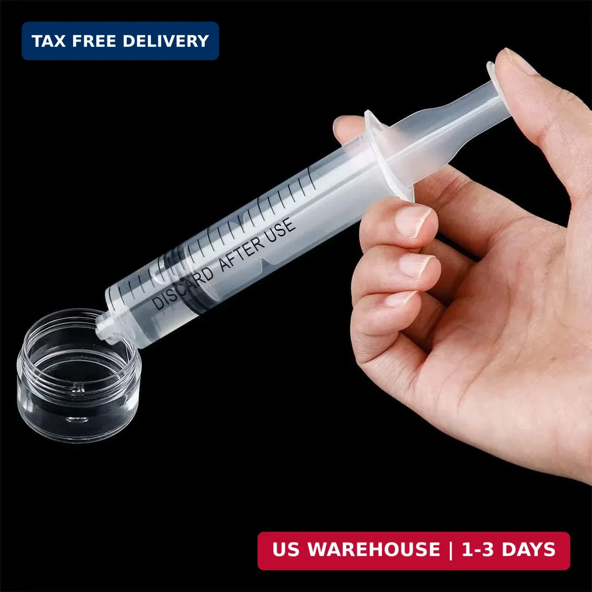 52 Pcs – 5ml 10ml 20ml Syringes with 14ga, 20ga,21ga, 23ga Blunt Tip Needles Wit
