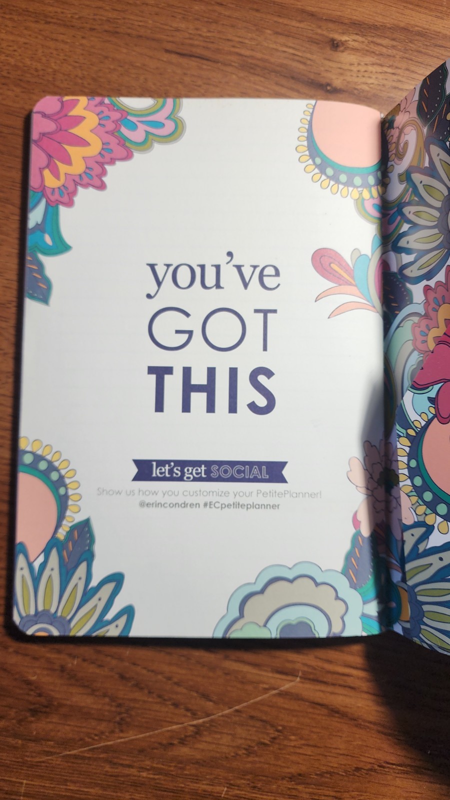 Erin Condren Petite Planner Weekly Intentions + Goals. 5×8″ Pocket Size NEW