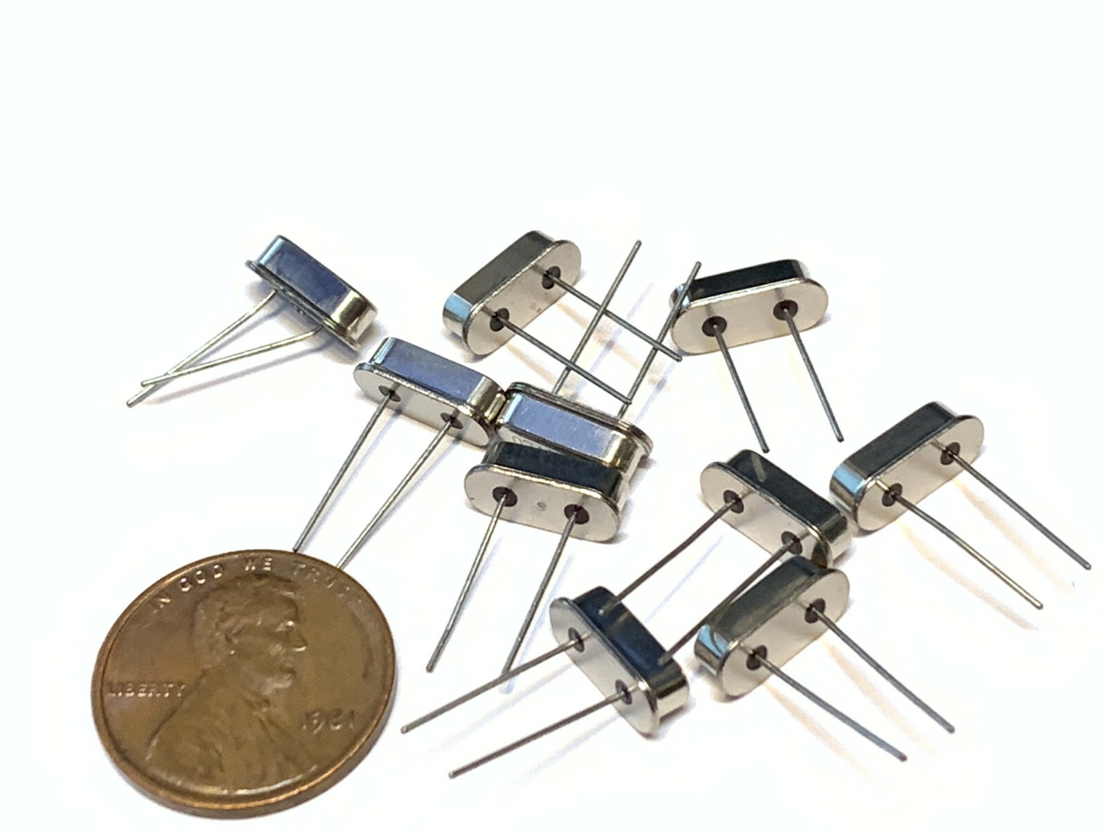 10 Pieces Crystal Oscillator HC-49S 25MHz 25.000MHz 25M quartz passive A25