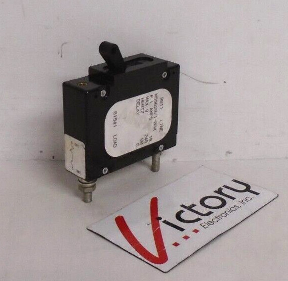 Used AIRPAX M55629/1-094 Circuit Breaker | 15 A / 240 Max V | 60 Hz | Delay: C