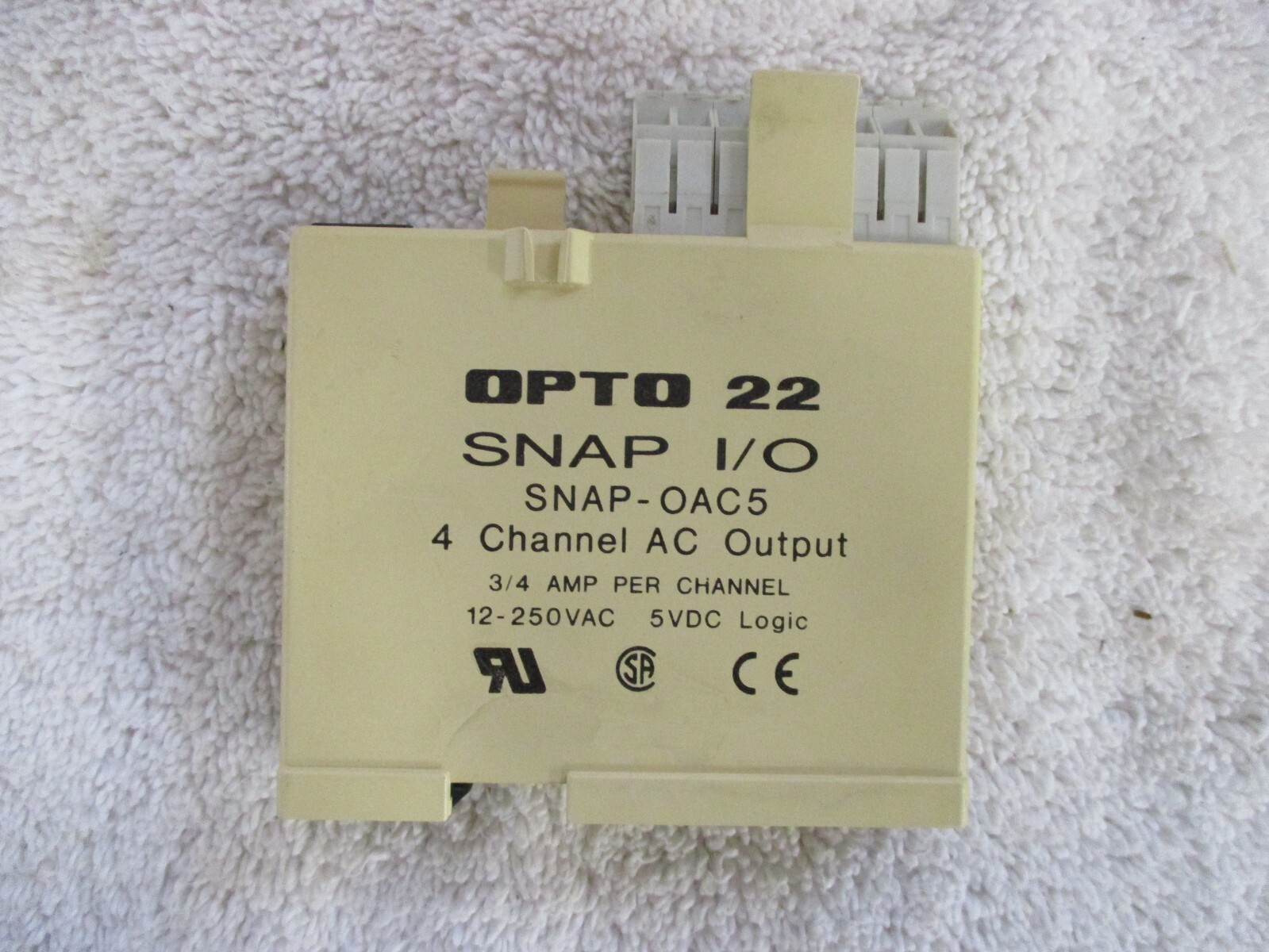 OPTO 22 SNAP I/O Module 4 Channel AC Output SNAP-OAC5