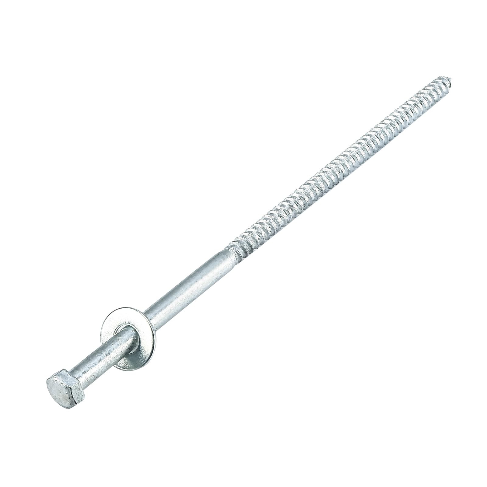 1/2″ x 14″ Lag Bolts (12 PCS) 1/2 inch Lag Screws for Wood, Heavy Duty Hex He…