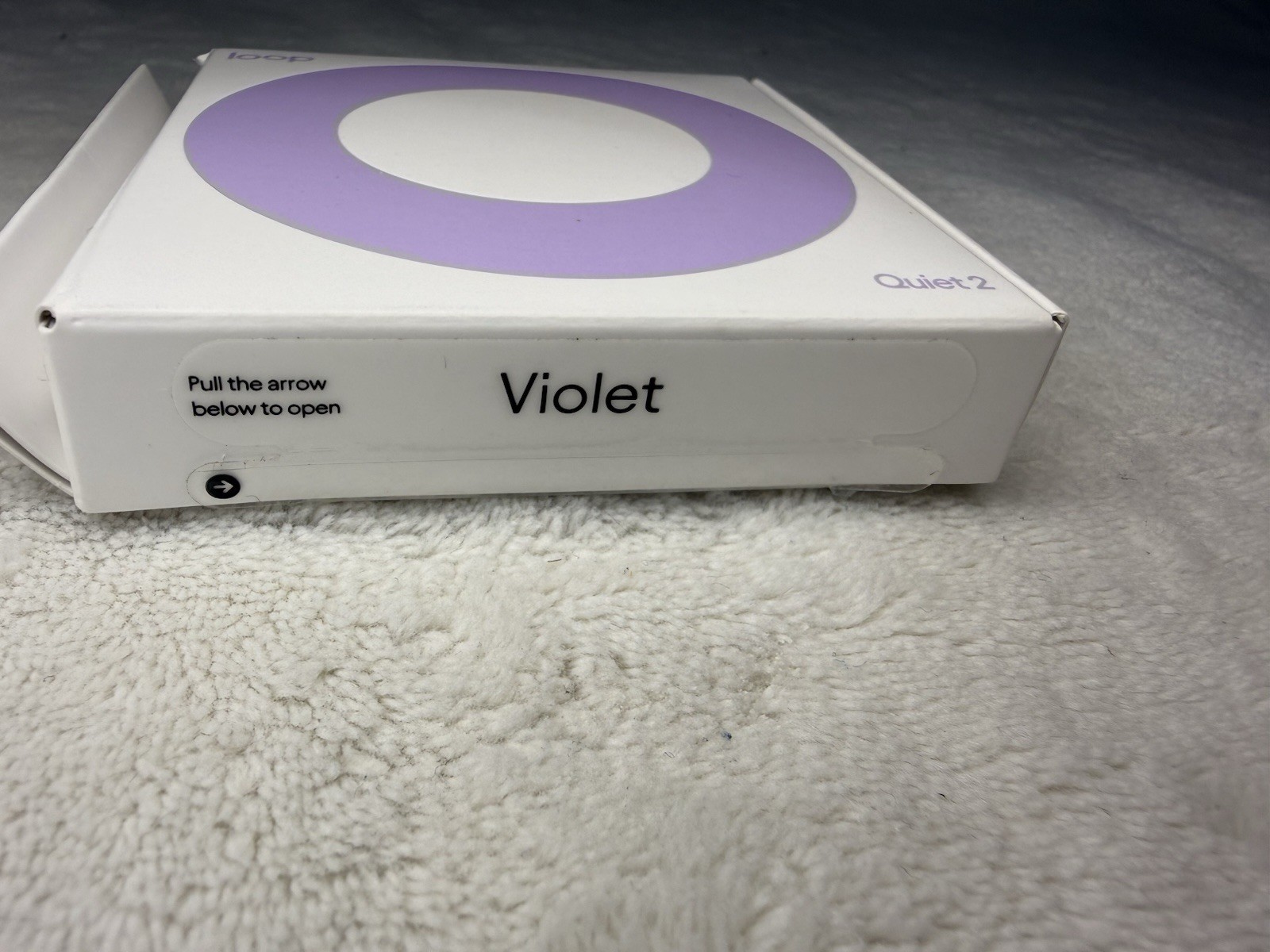 Loop Quiet 2 Ear Plugs Violet 24dB SNR Flexible Hearing Protection Customize Fit