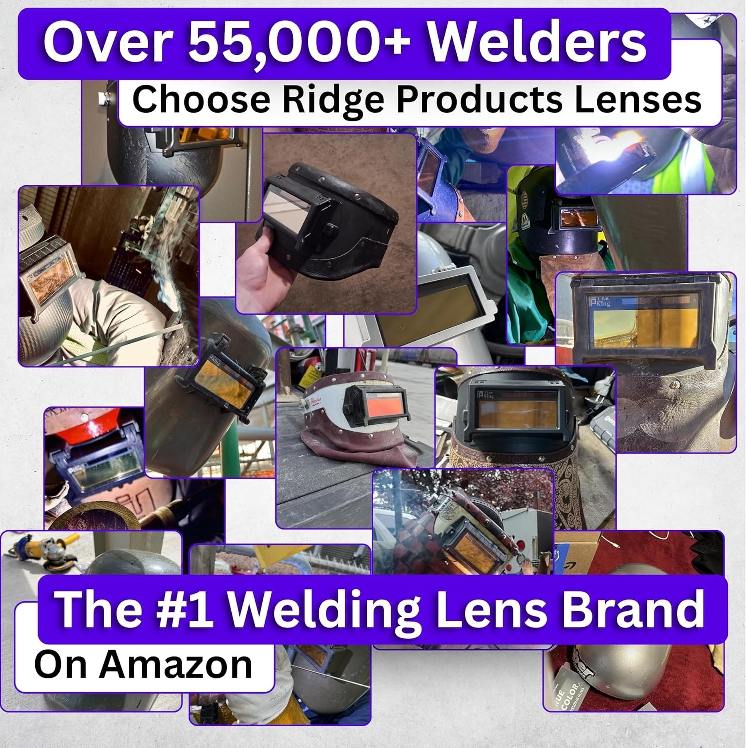 Light Blue View 5-13 Adjustable Welding Lens – The Prince 1.0 Auto Darkening