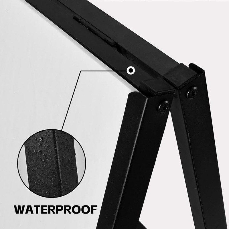 24 x36 Inch A Frame Sign Double-Sided Folding Sandwich Board Heavy Duty Slide-in