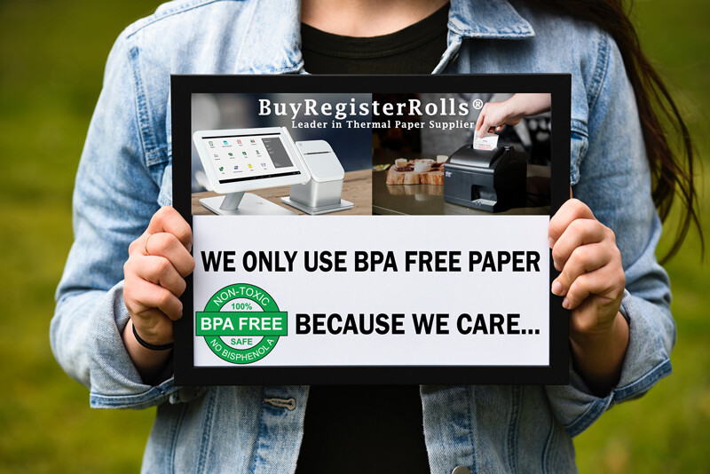 3 1/8″ X 230′ THERMAL PAPER 50 ROLLS CASH REGISTER & POS THERMAL ROLLS SHRINKWRA