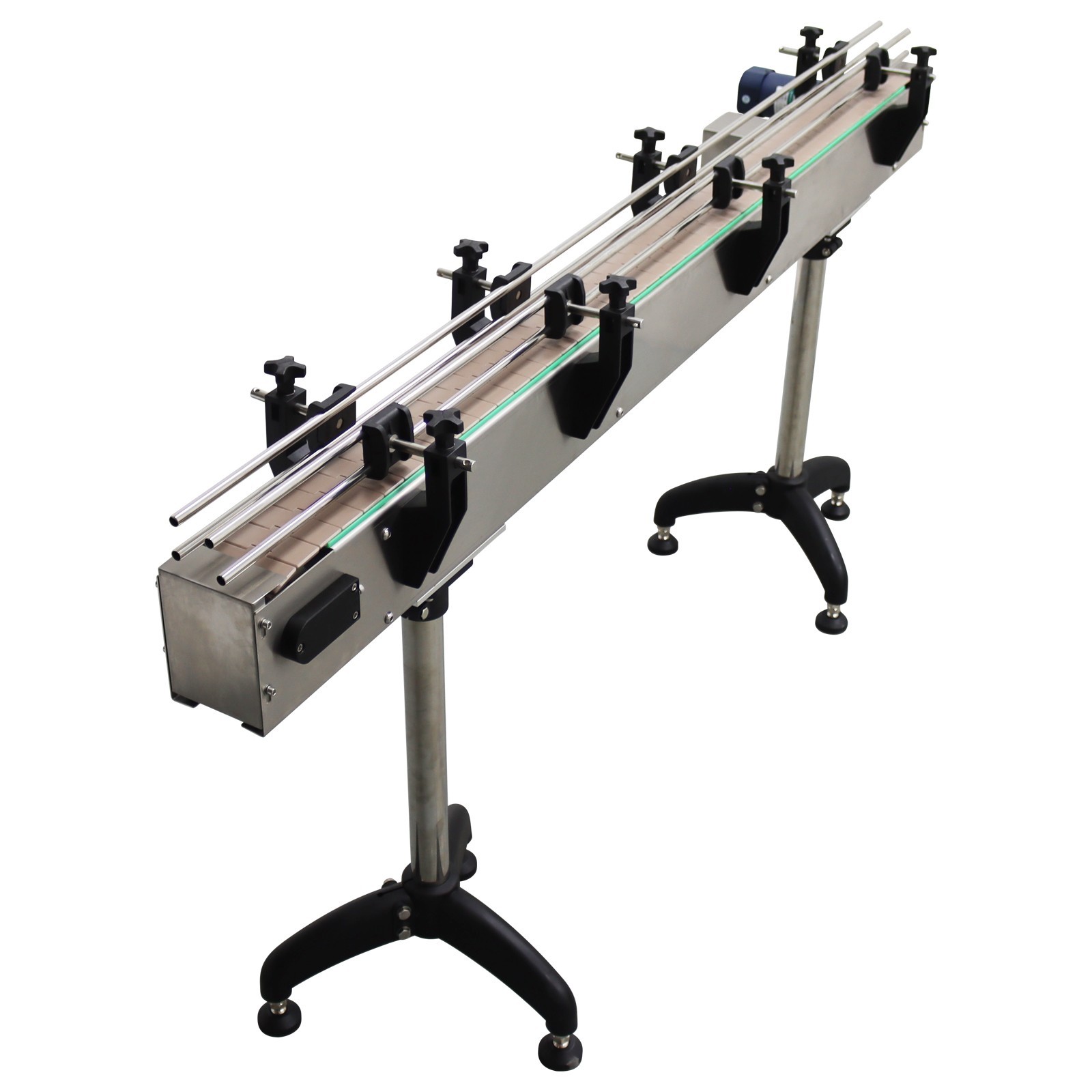 Various Size 110V/60HZ Conveyor Belt Chain Plate Conveyor for Assembly Line