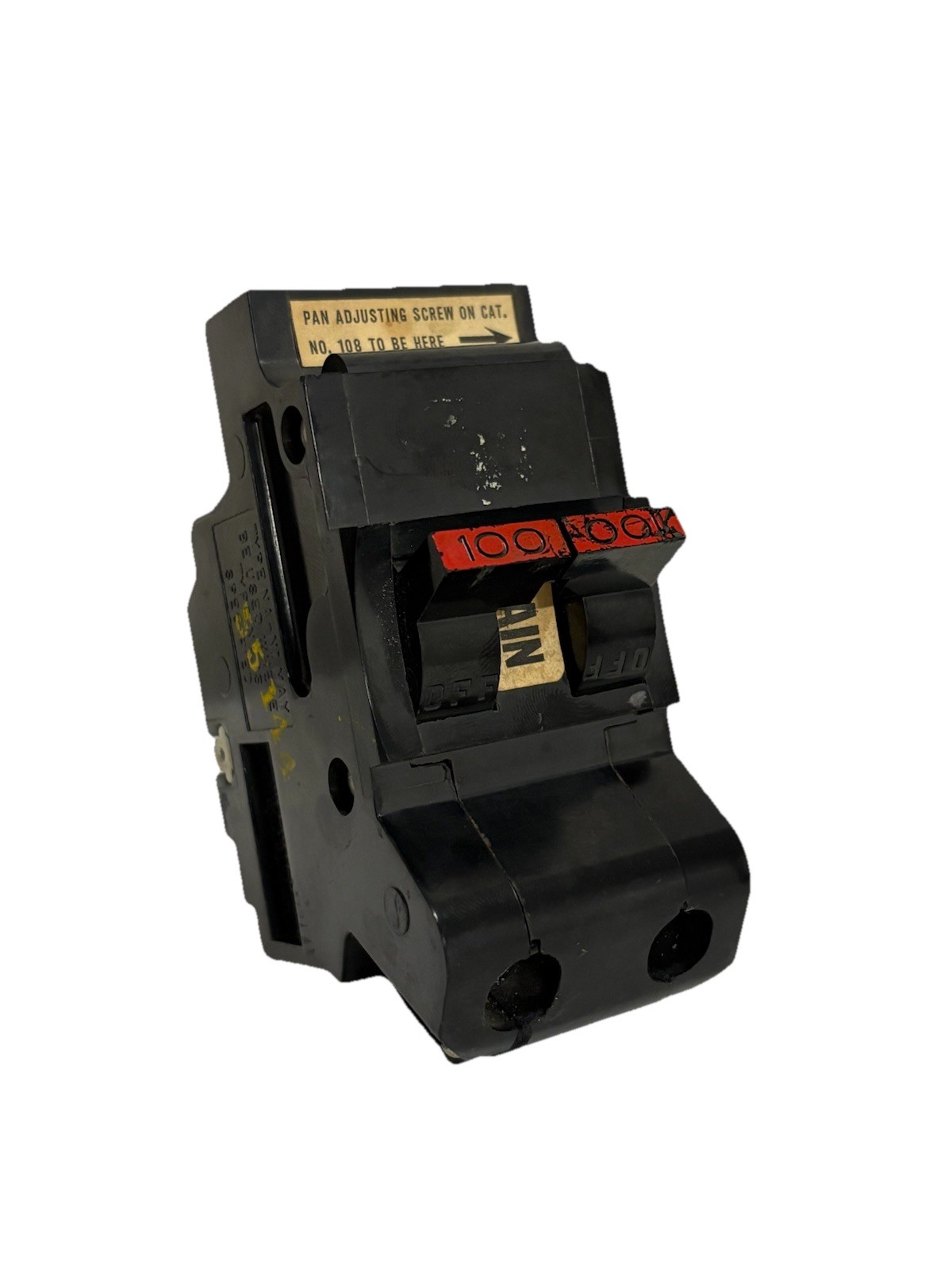 Federal Pacific FPE NA2100 2 Pole 100 Amp Circuit Breaker