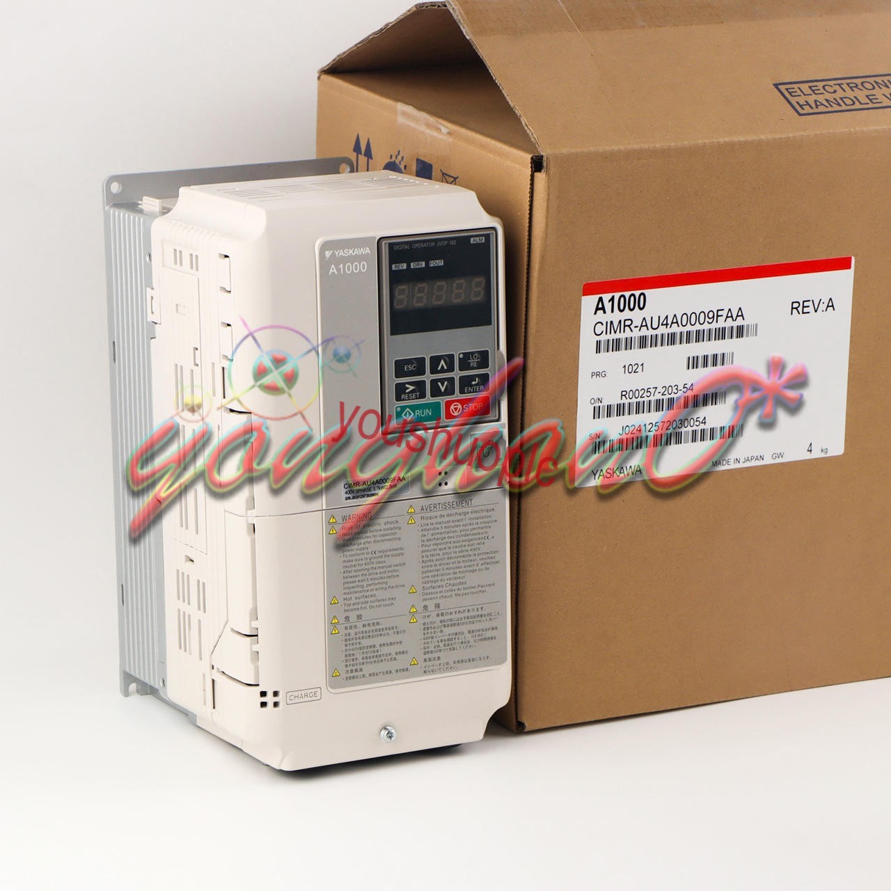 1PC NEW YASKAWA A1000 AC Drive CIMR-AU4A0009FAA Frequency converter