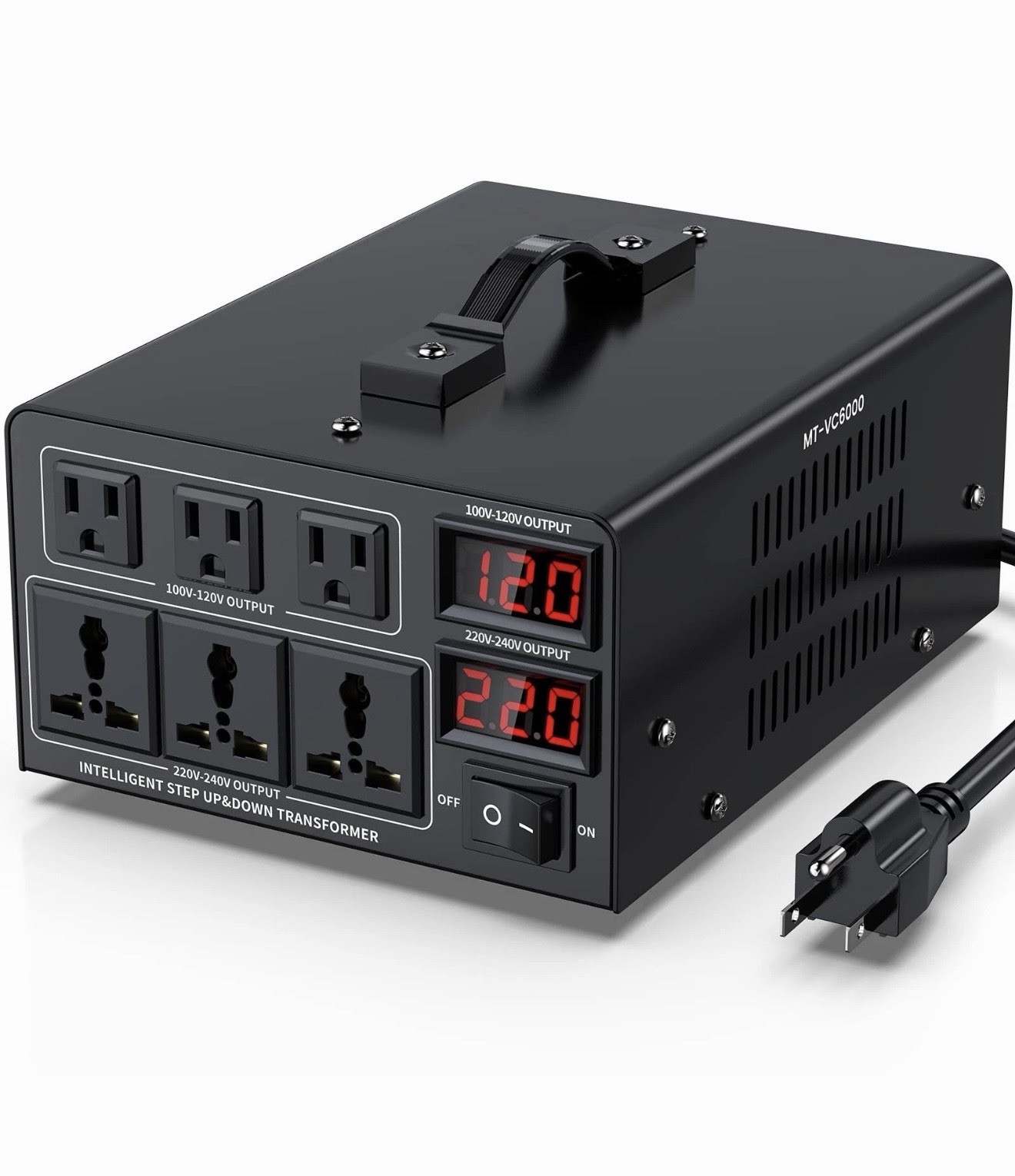 MT-BYQ-2025 6000W Industrial Voltage Converter Transformer | Step-Up & Step-Down
