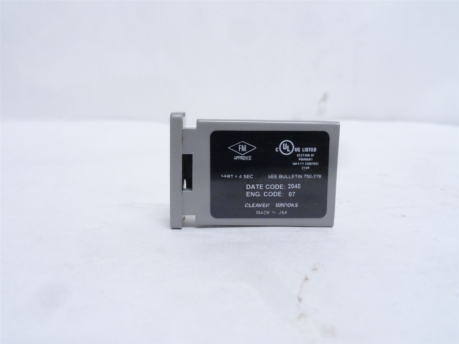 244973 New In Box; Cleaver Brooks 833-143 Fireye Burner Logix Program Module