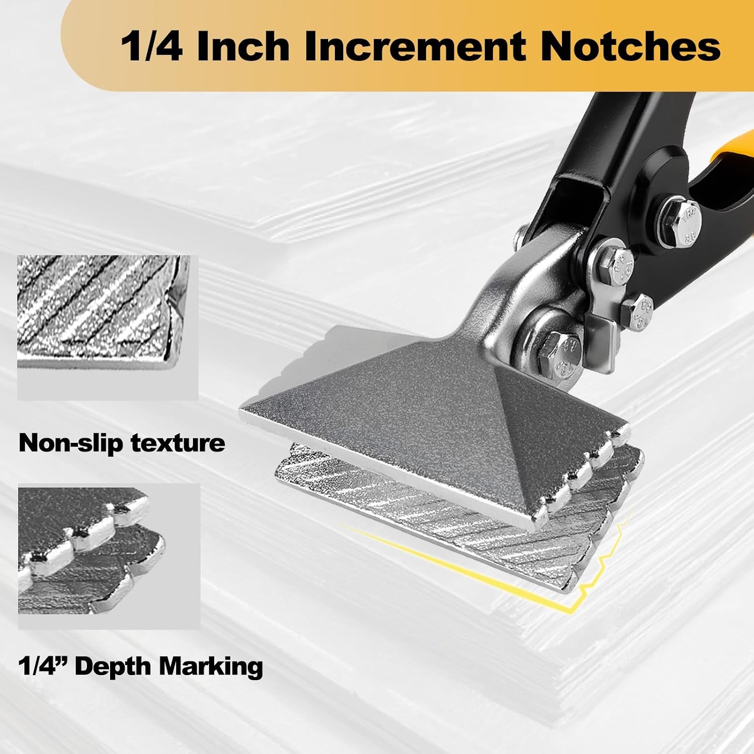 3″ Sheet Metal Bender Hand Seamers Sheet Metal Straight Jaw Metal Bending Pliers