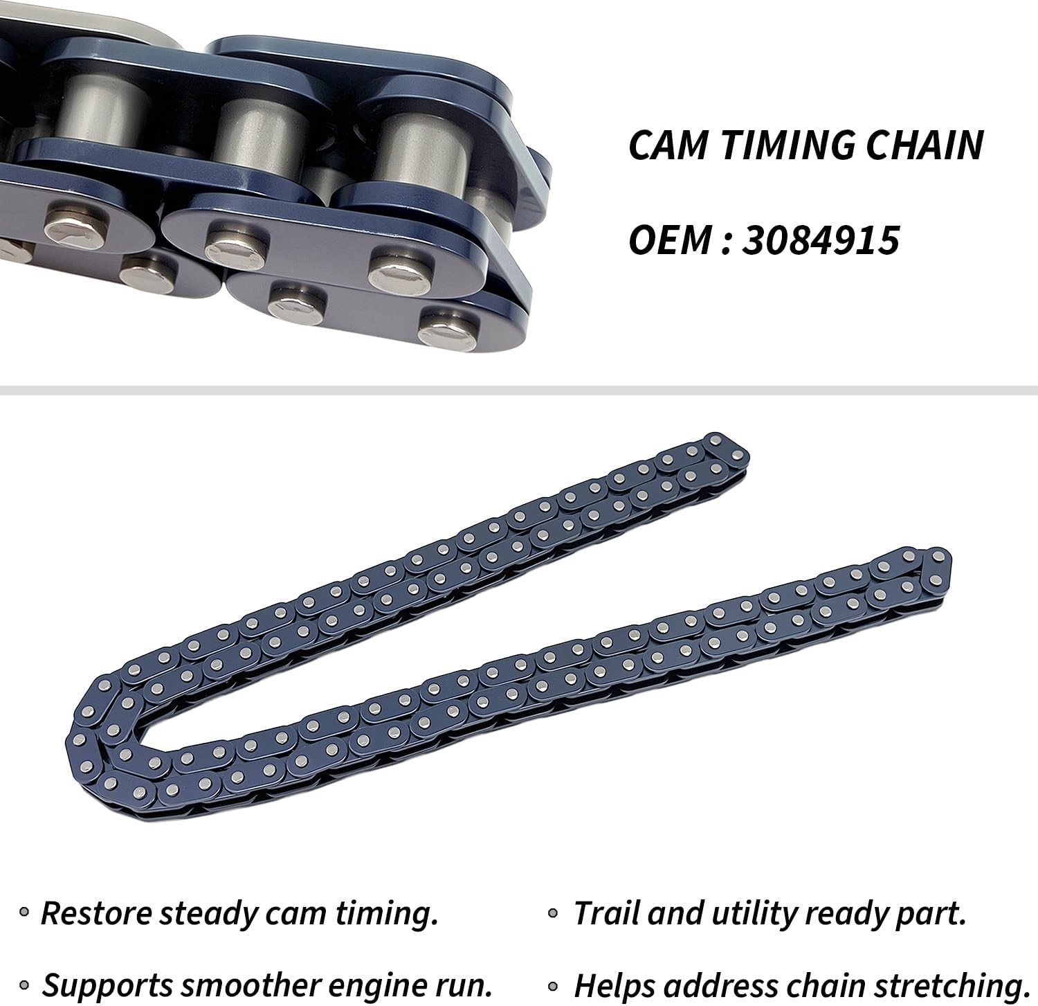 Cam Timing Chain for Polaris Sportsman 400 450 500 4×4 6×6 Xplorer 500 Ranger 42