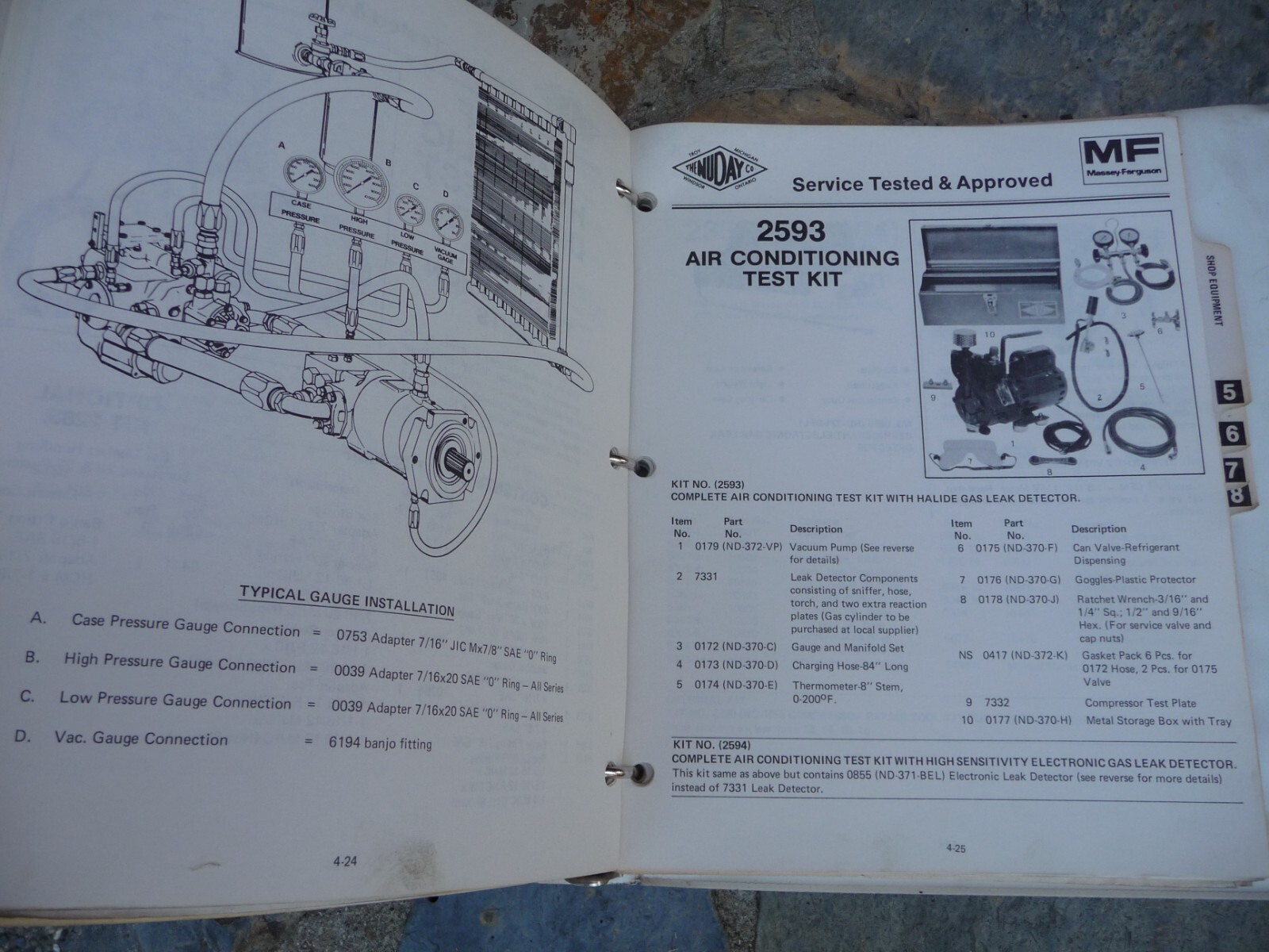 Massey Ferguson Service Tools and Equipment Catalog