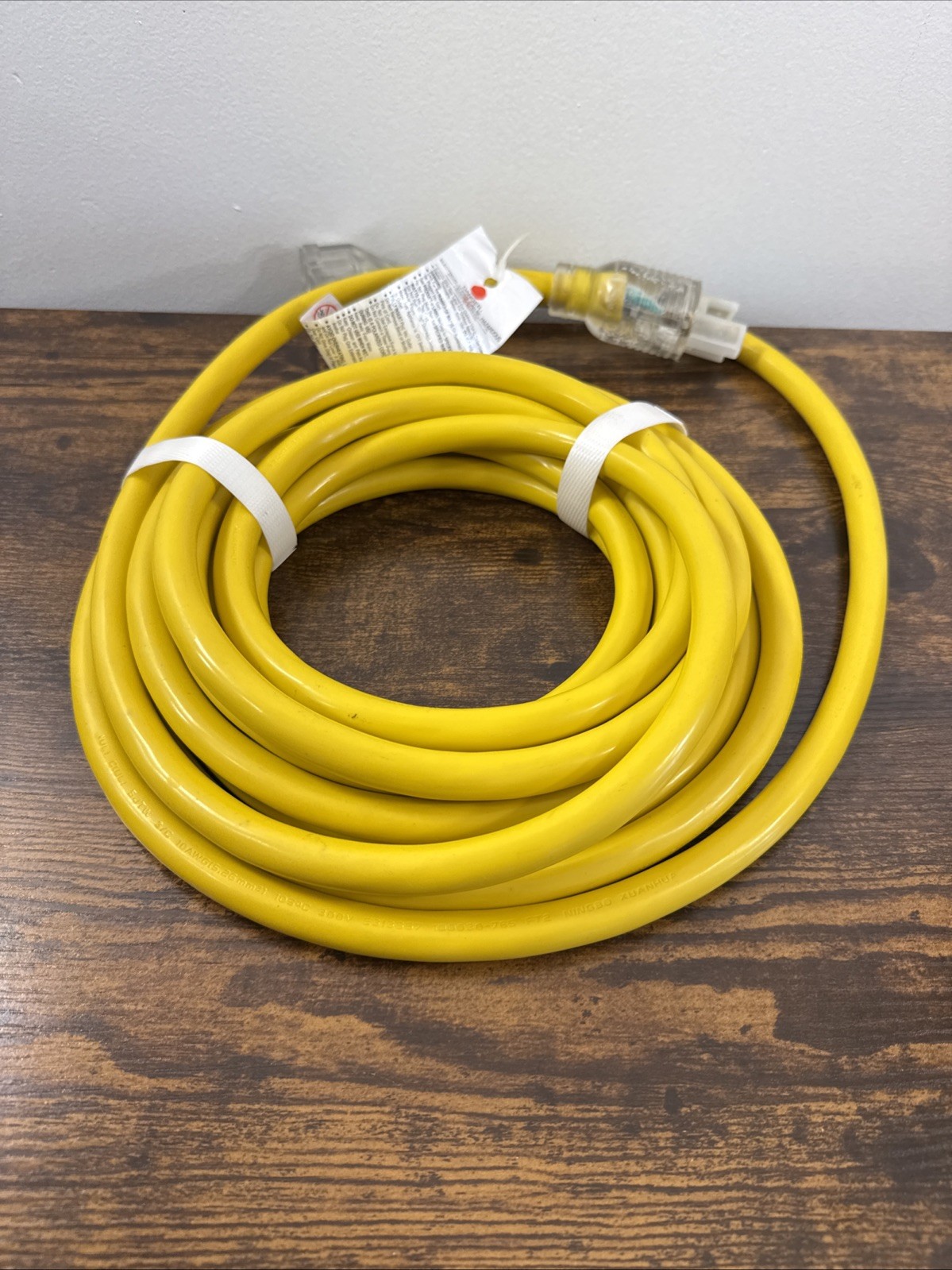25FT. 30-Amp 125-Volt Fan-Style Generator Extension Cord (L5-30P to three 5-15R)