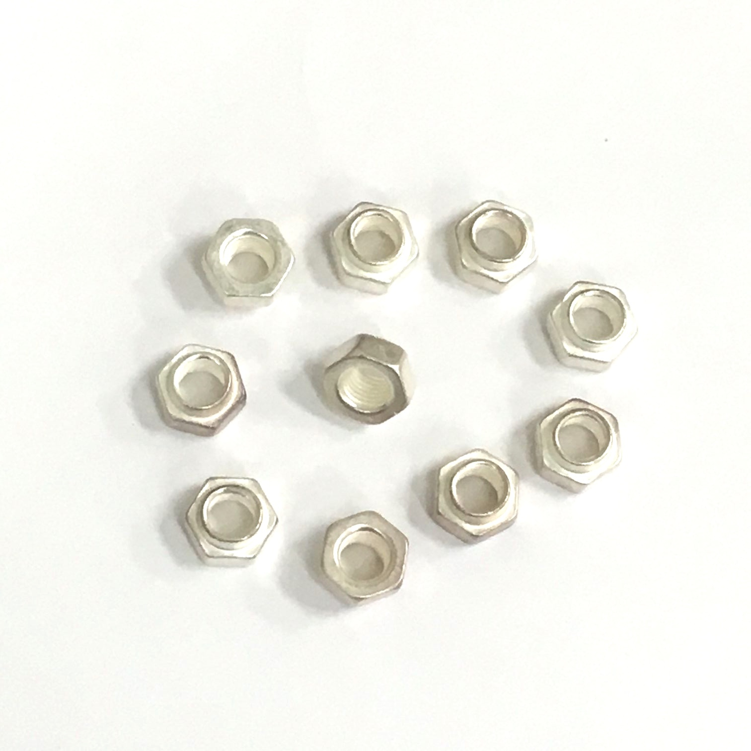 NUT SELF LOCKING 5/16-24 SILVER PLATED MS20500-524 – Pack of 10