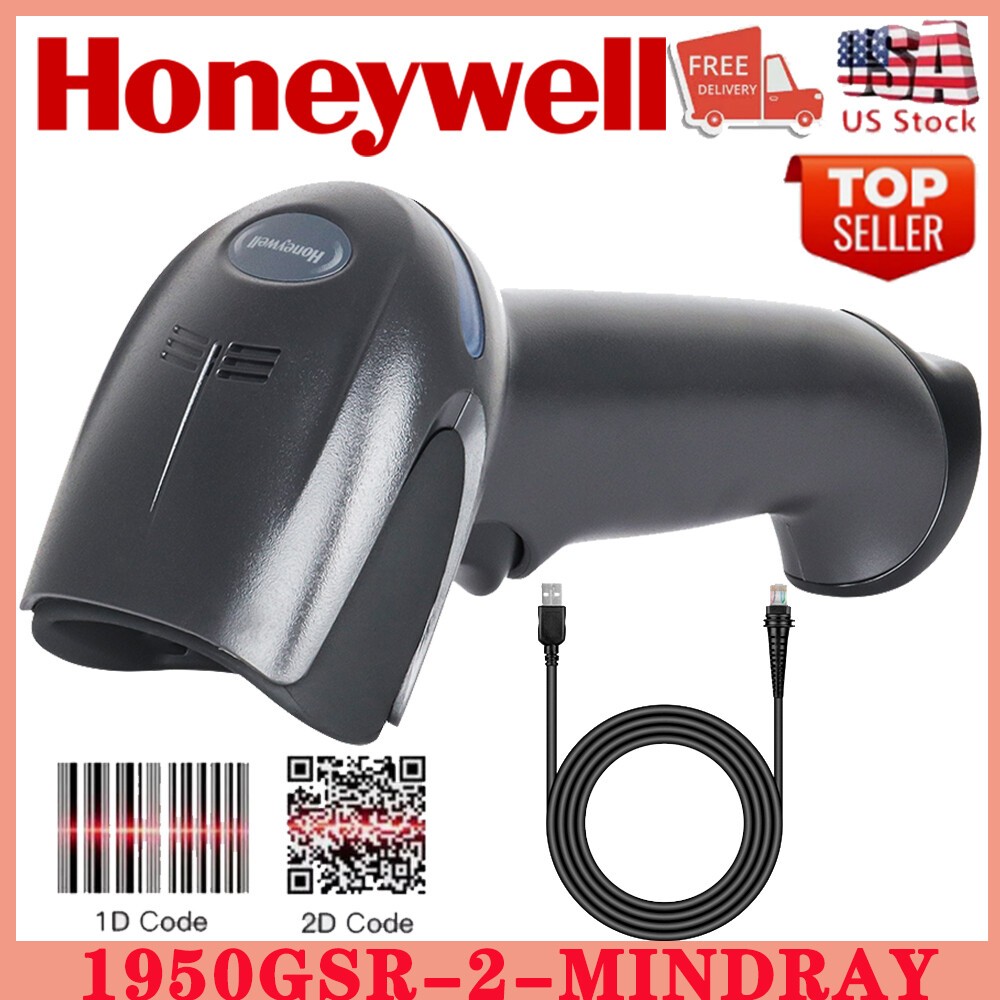 Honeywell Xenon 1950GSR-2-Mindray Image Reader 1D 2D Barcode Reader USB Cable US