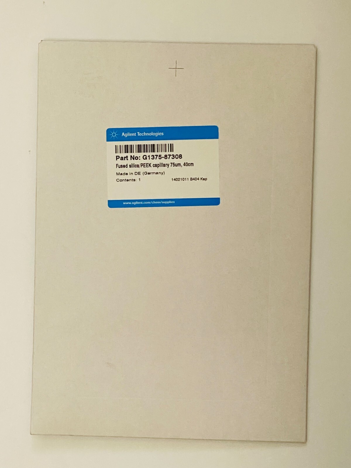 Agilent G1375-87308 Fused silica/PEEK capillary 75um, 40cm