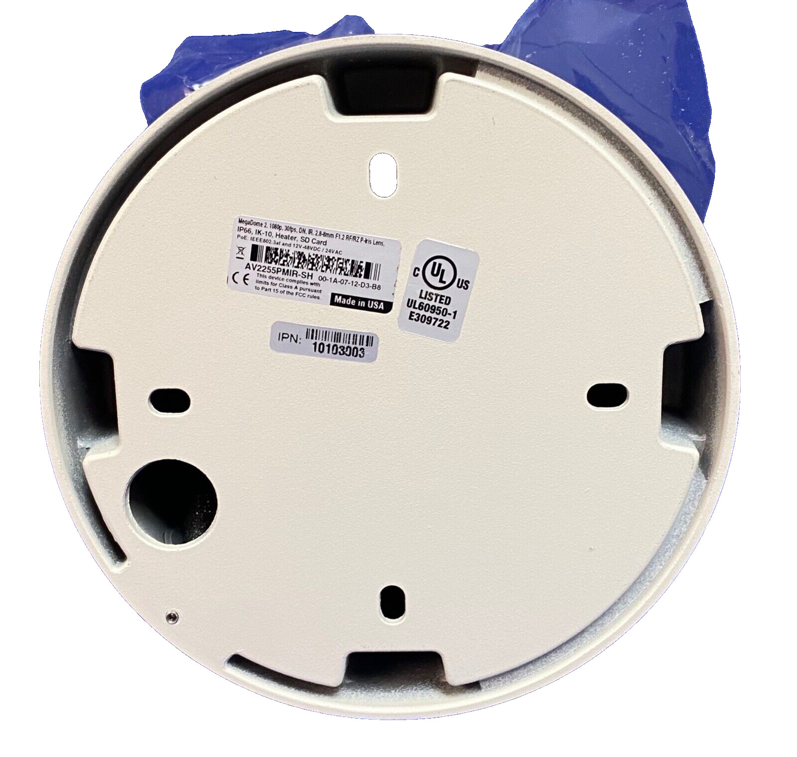 Arecont Vision AV2255PMIR-SH 1080p, MegaDome® 2,1920×1080, 2.8-8mm,NEW OPEN BOX