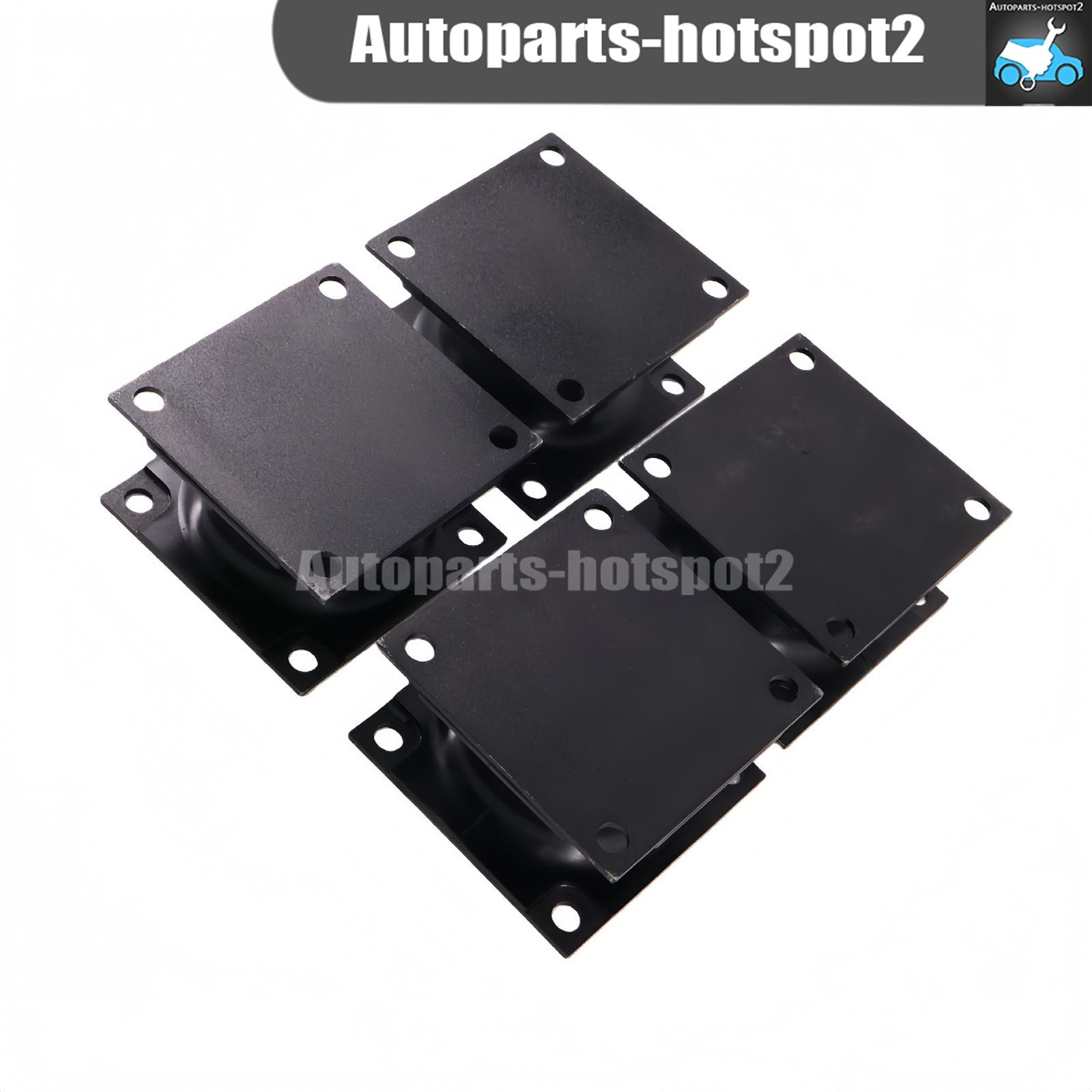 4PCS Vibratory Plate Compactor Rubber Isolator Shock Mount For Stanley Hydraulic
