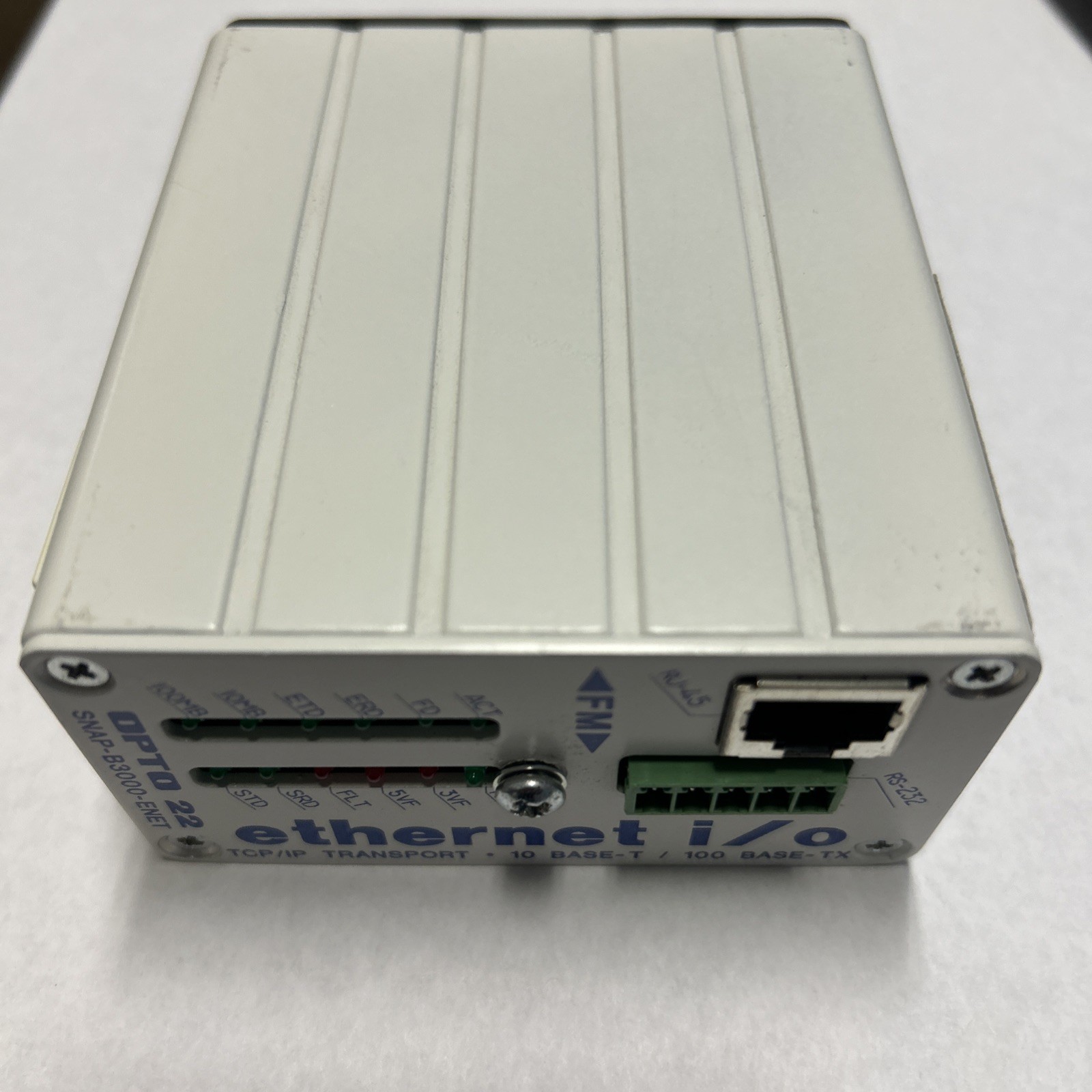 OPTO 22 SNAP-B3000-ENET Ethernet I/O Module. New With Out Box