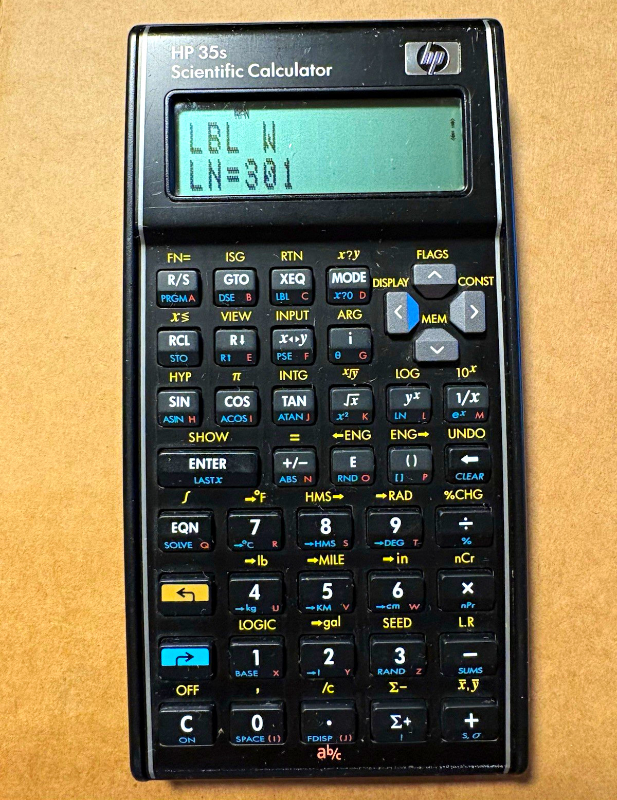 HP 35s Scientific Calculator WITH NLC PROGRAMS for NCEES EXAMS!