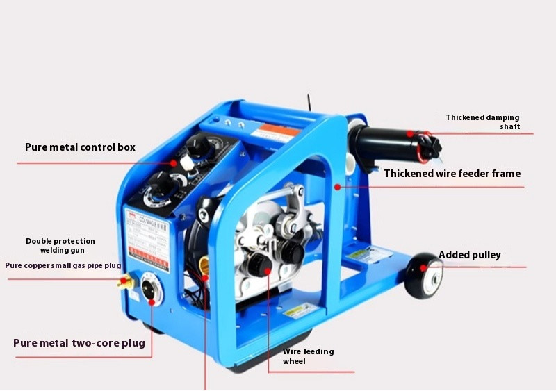 Dual-drive Welding Wire Feeder Suitable for CO2 MAG Welding Machines