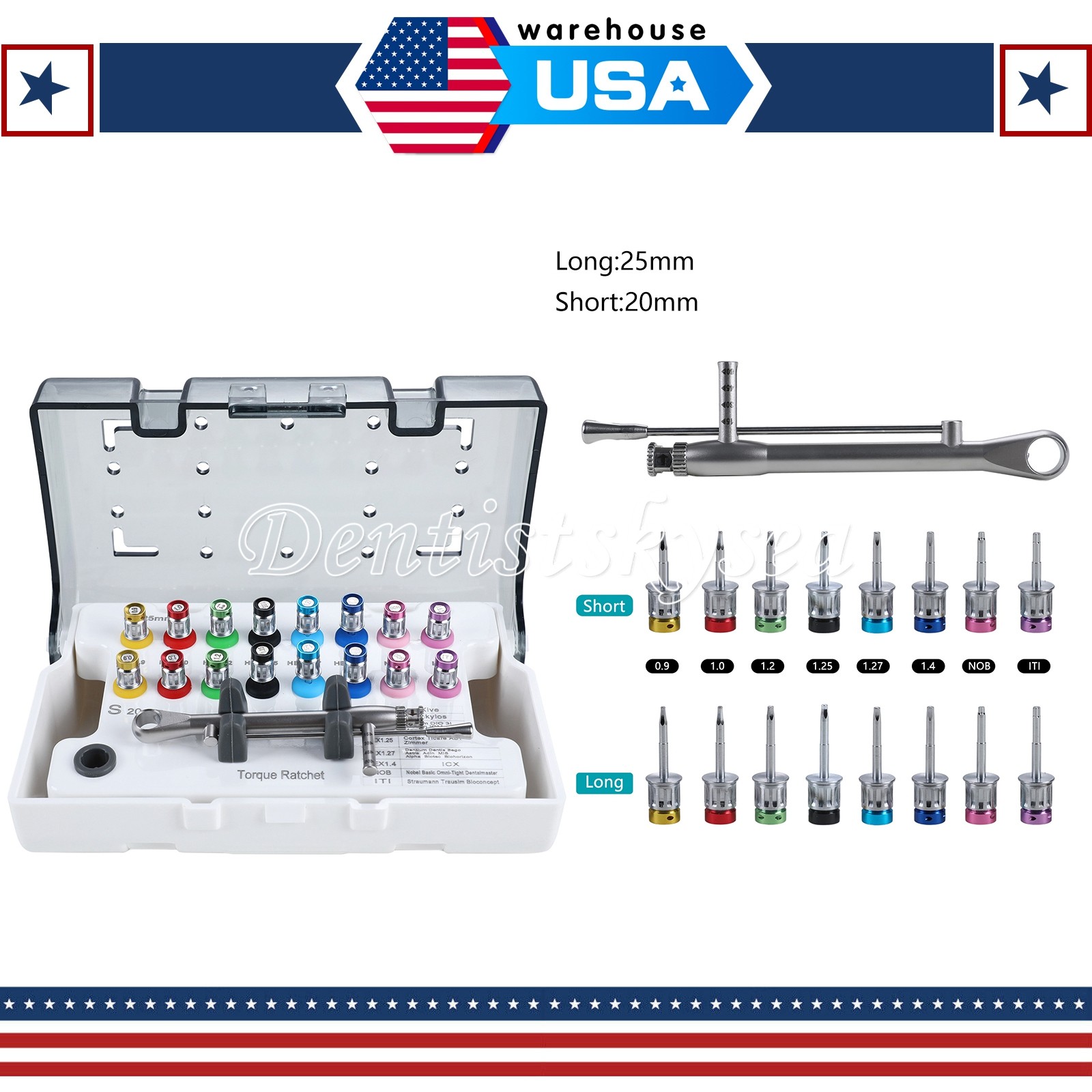 NSK Style CICADA 16:1 Reduction Dental Endo Endodontic Contra Angle Handpiece LI