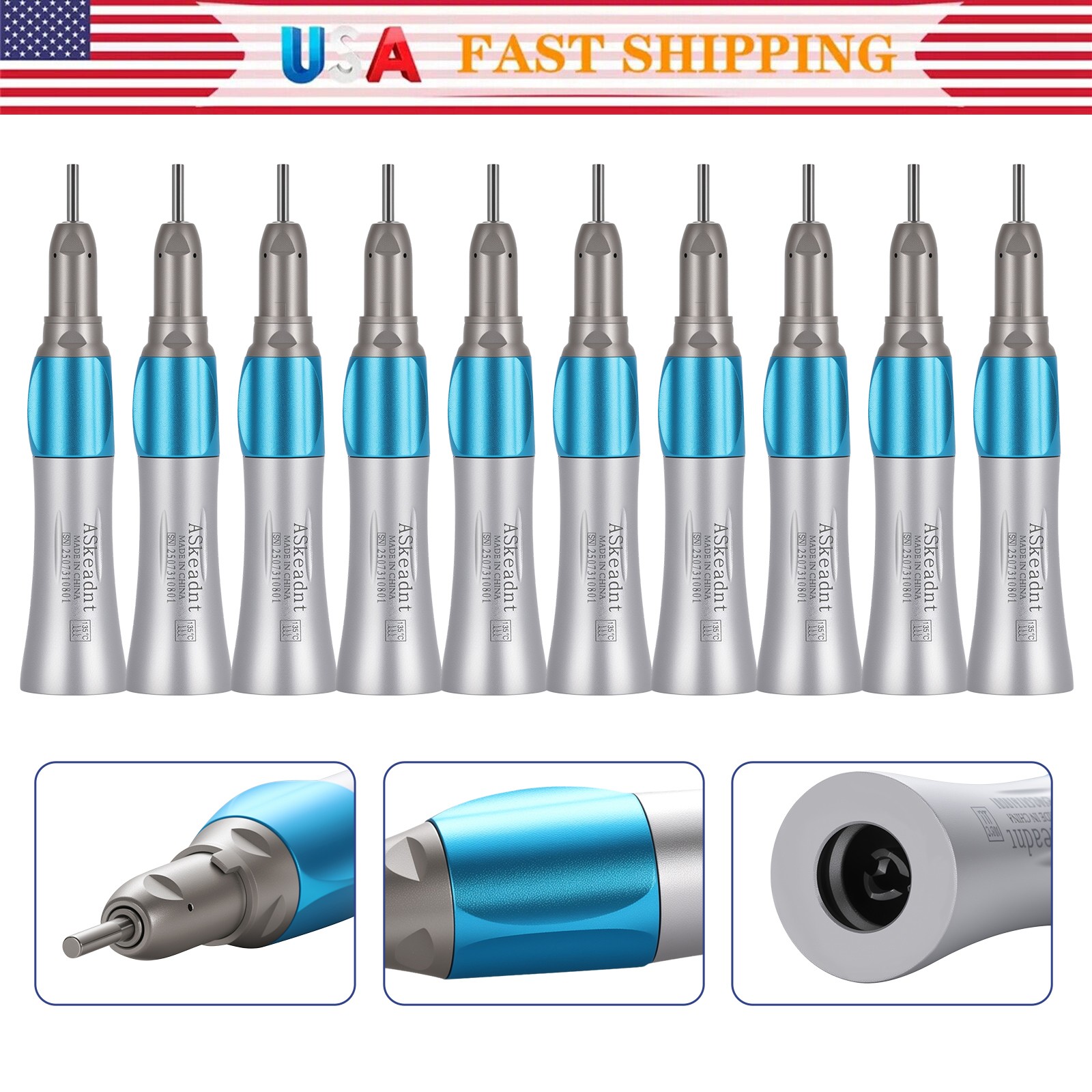 10* Yabangbang Dental Fast High Speed Handpiece Turbine 4 Hole Fit NSK Pana Max