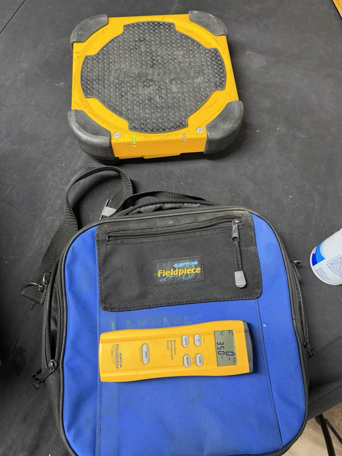 Fieldpiece SRS2 Wireless Refrigerant Scale 220lb 100kg Cap w/ Remote