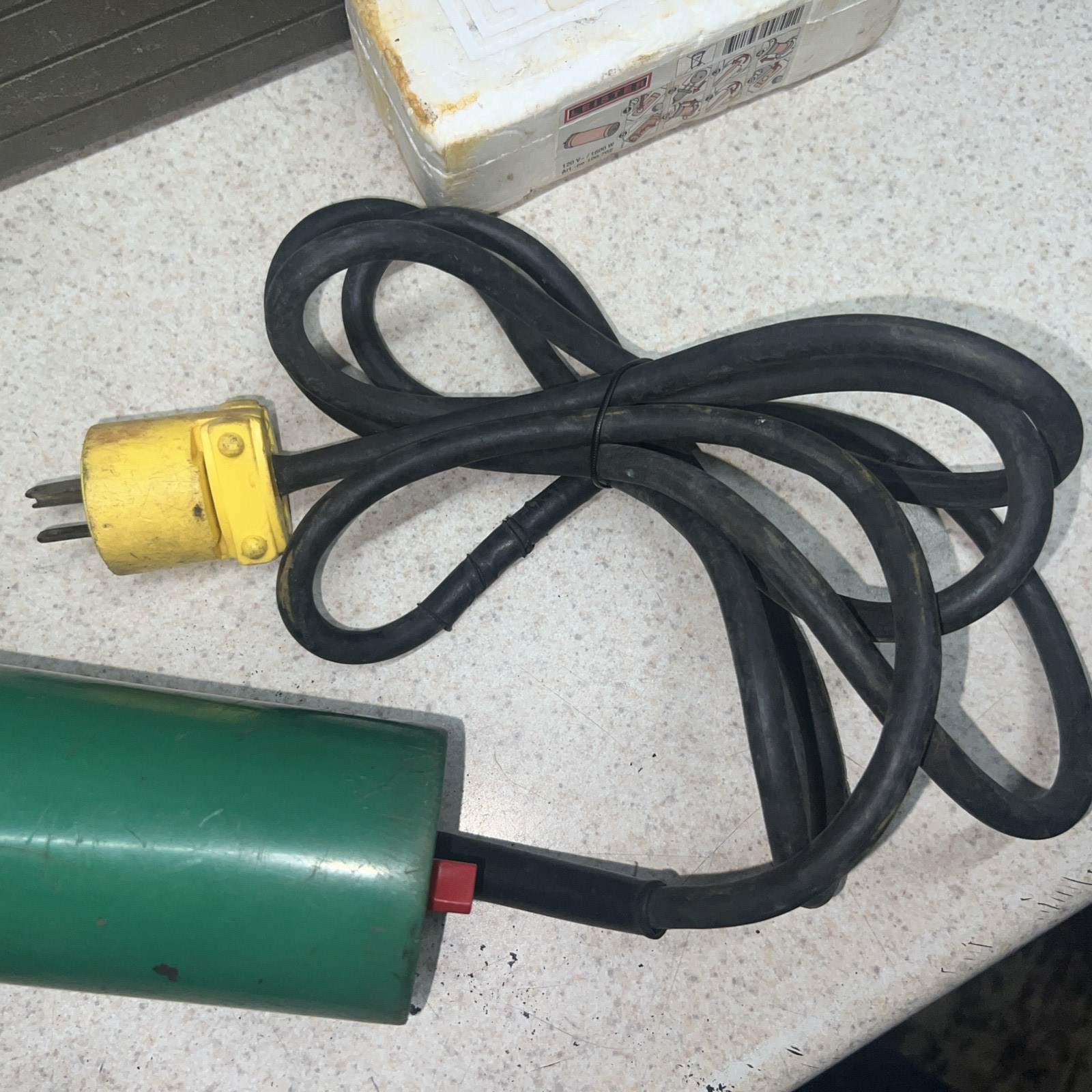 Leister Triac S Electric Corded 1600W Hot Air Tool Heat Gun 120V w/case Tested