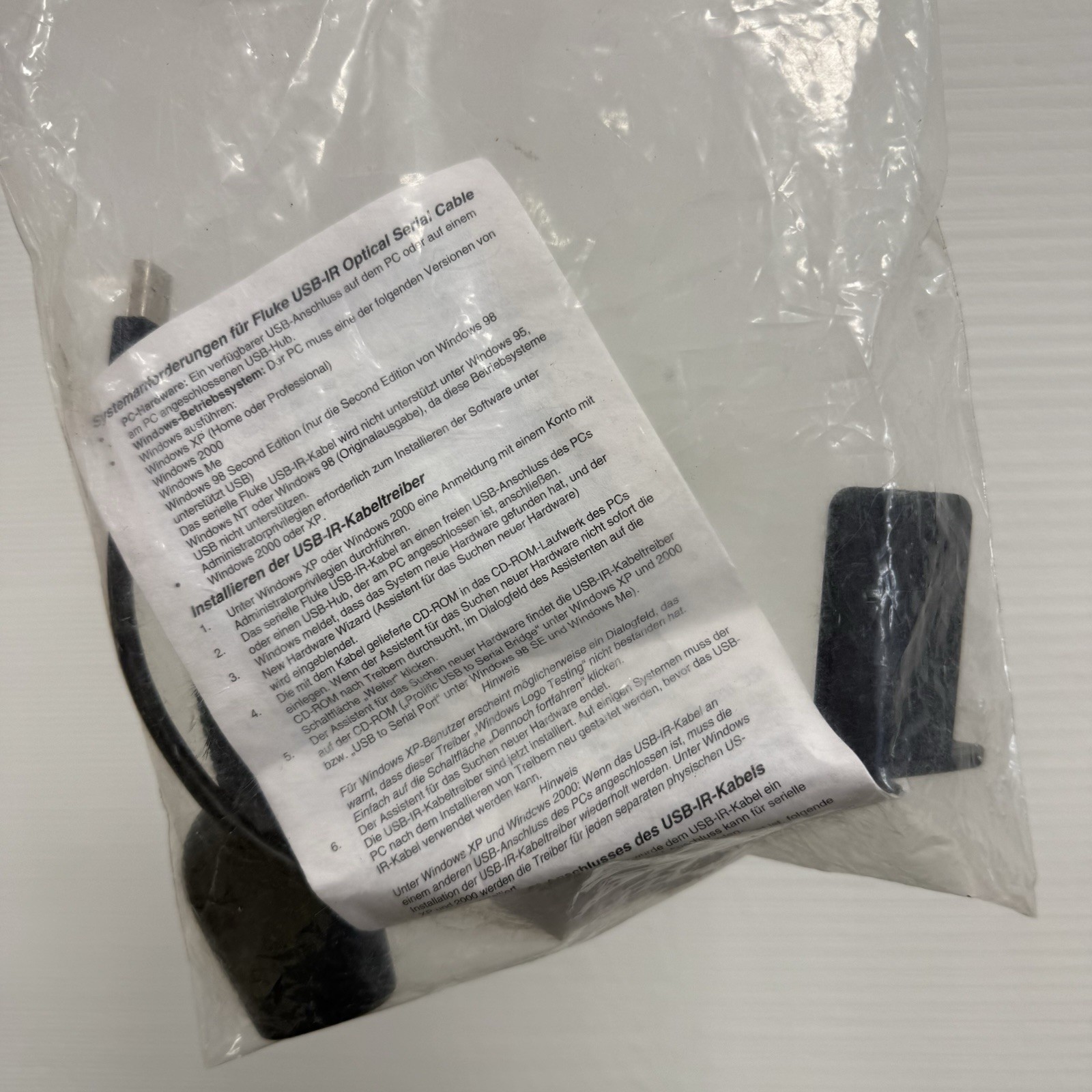 Fluke IR189USB USB Cable Adapter for Models 189, 287 and 289