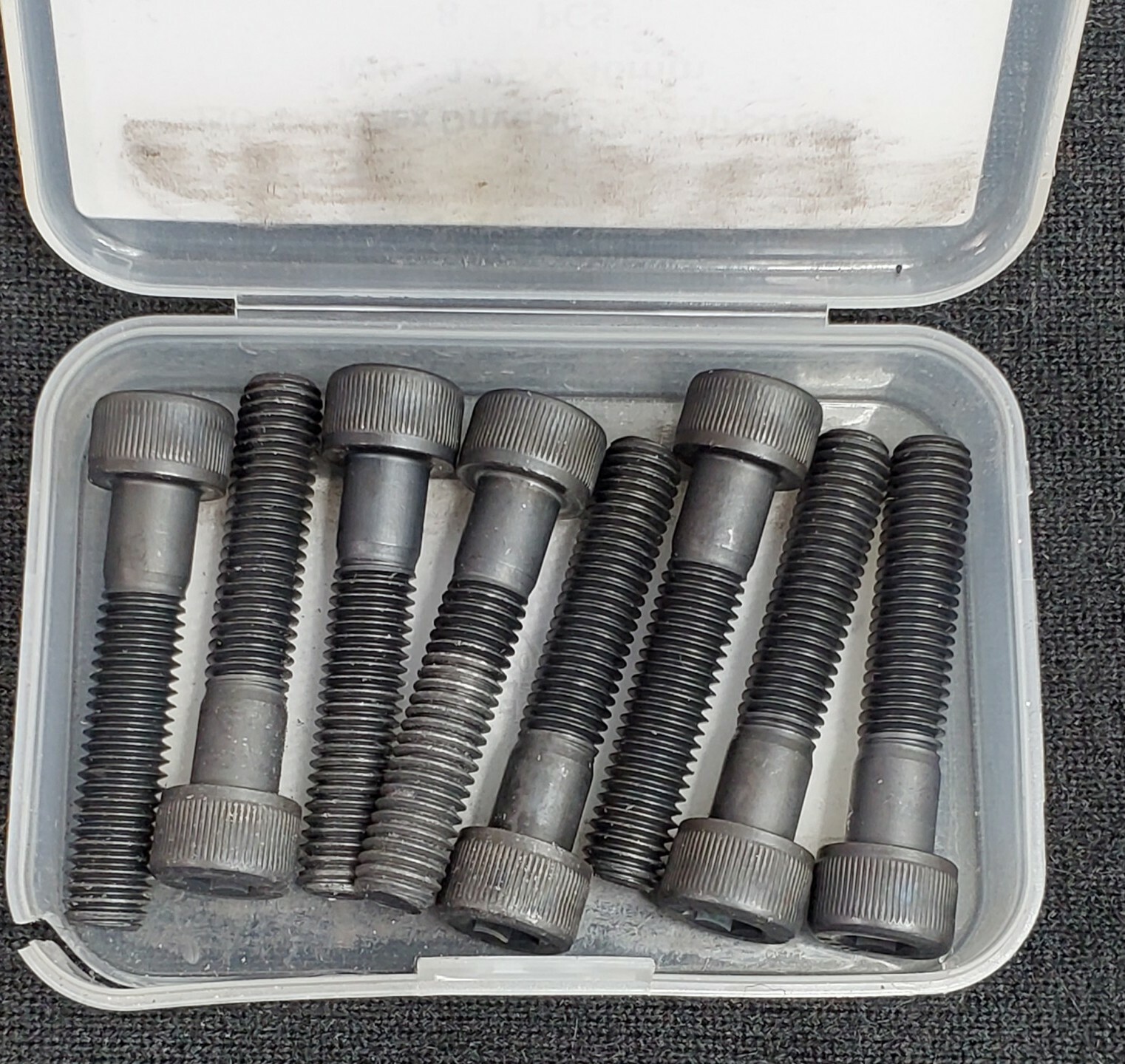 ISO 4762 Hex Drive Socket Cap Screw 1.25 x 40mm 8 Pieces