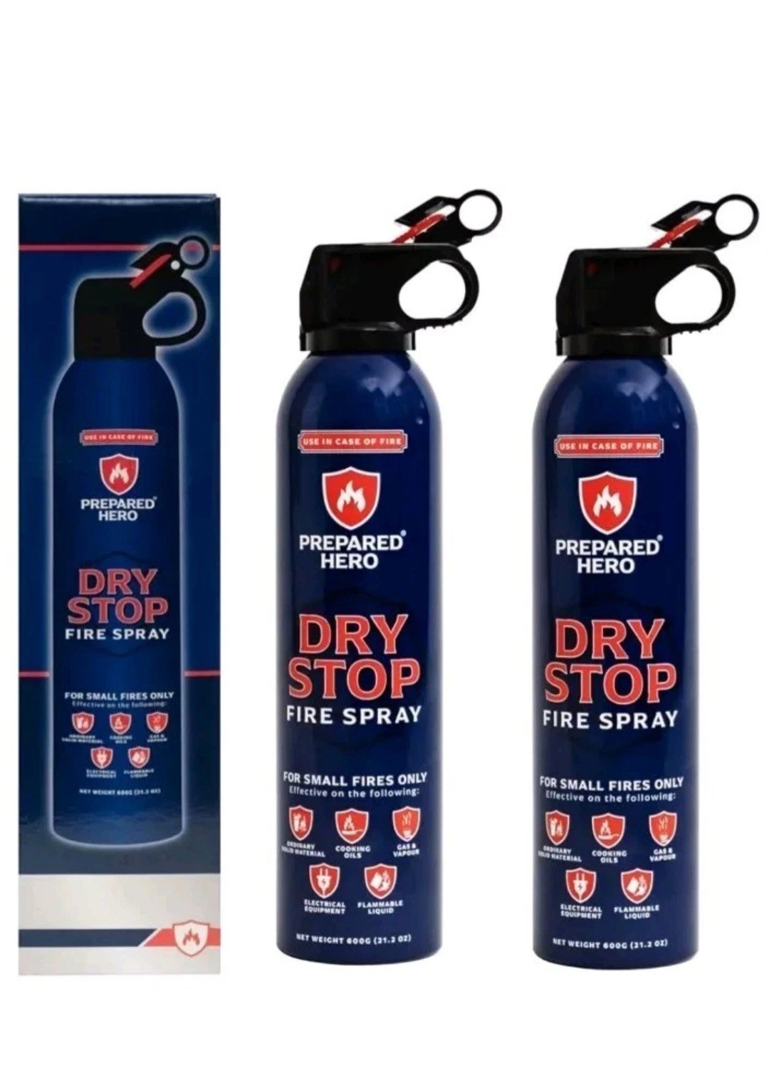 2 Pack Dry Stop Spray by Portable Extinguisher Home, Car 07/23 Date
