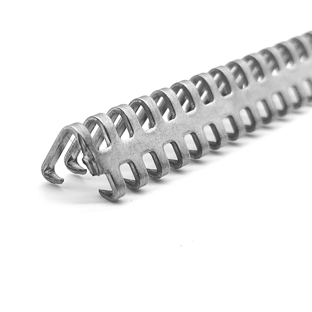 4pcs 12″ PVC PU conveyor belt Stainless Steel Belt Fasteners with Pins Lacing