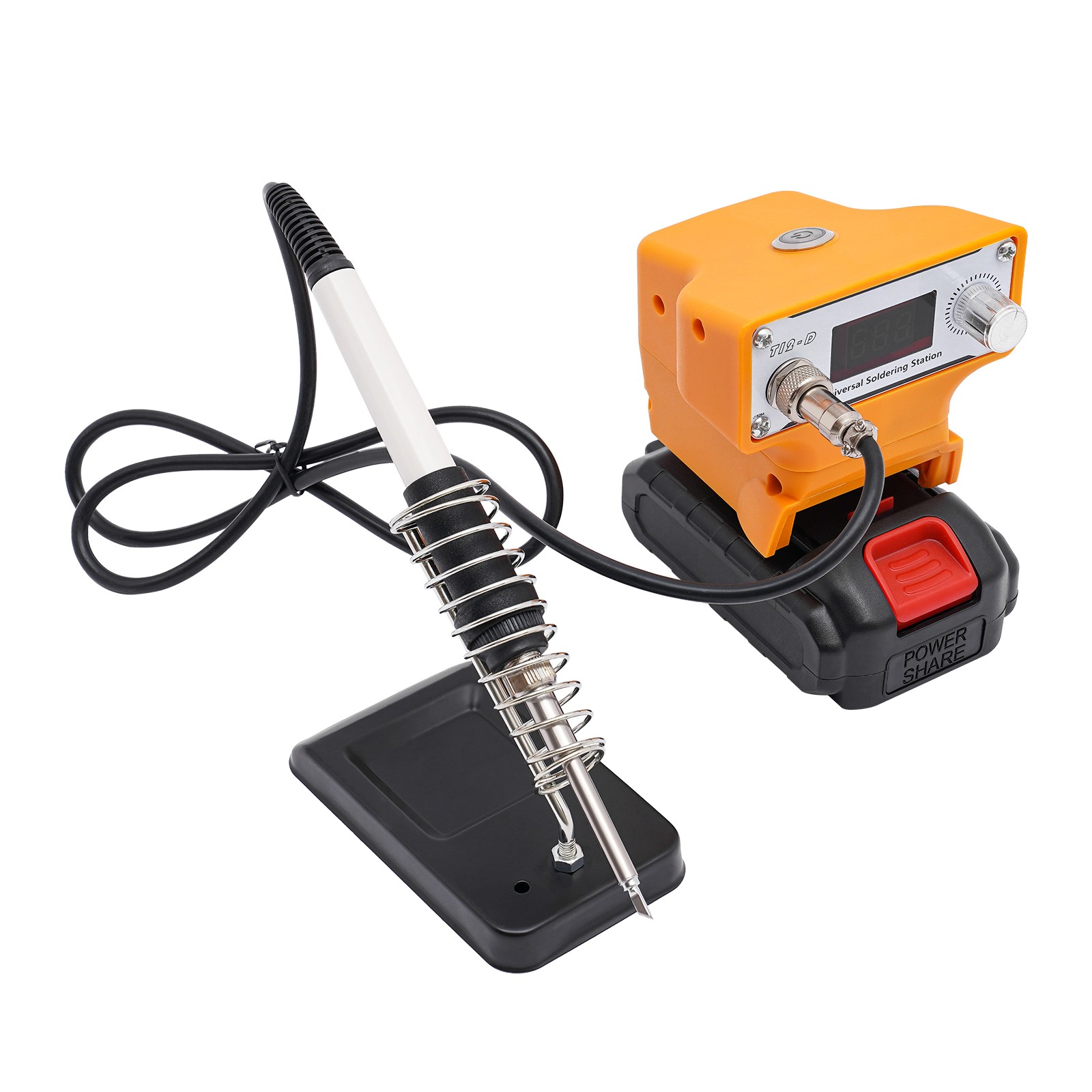 T12-D Outdoor Portable Soldering Station Precision Soldering Iron Station NEW