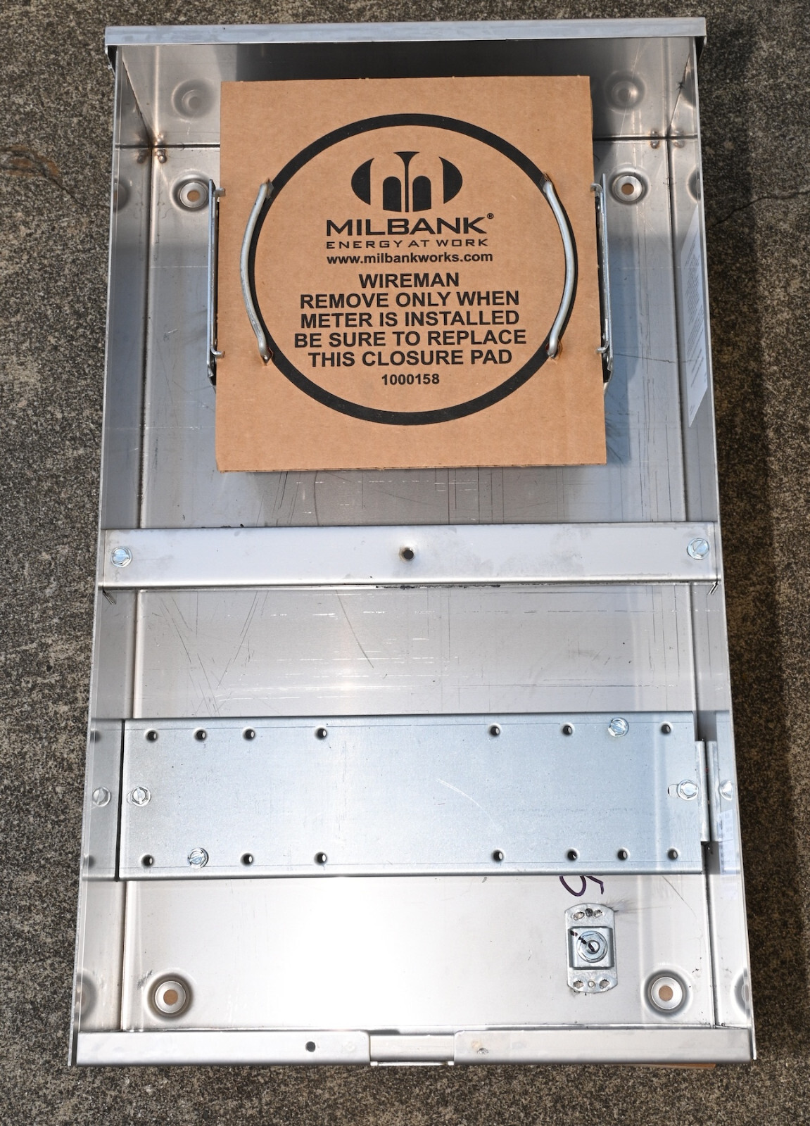 Milbank NEW STAINLESS STEEL 20A 13T RL TS PROV UG UCSS3423-O Meter Socket Panel