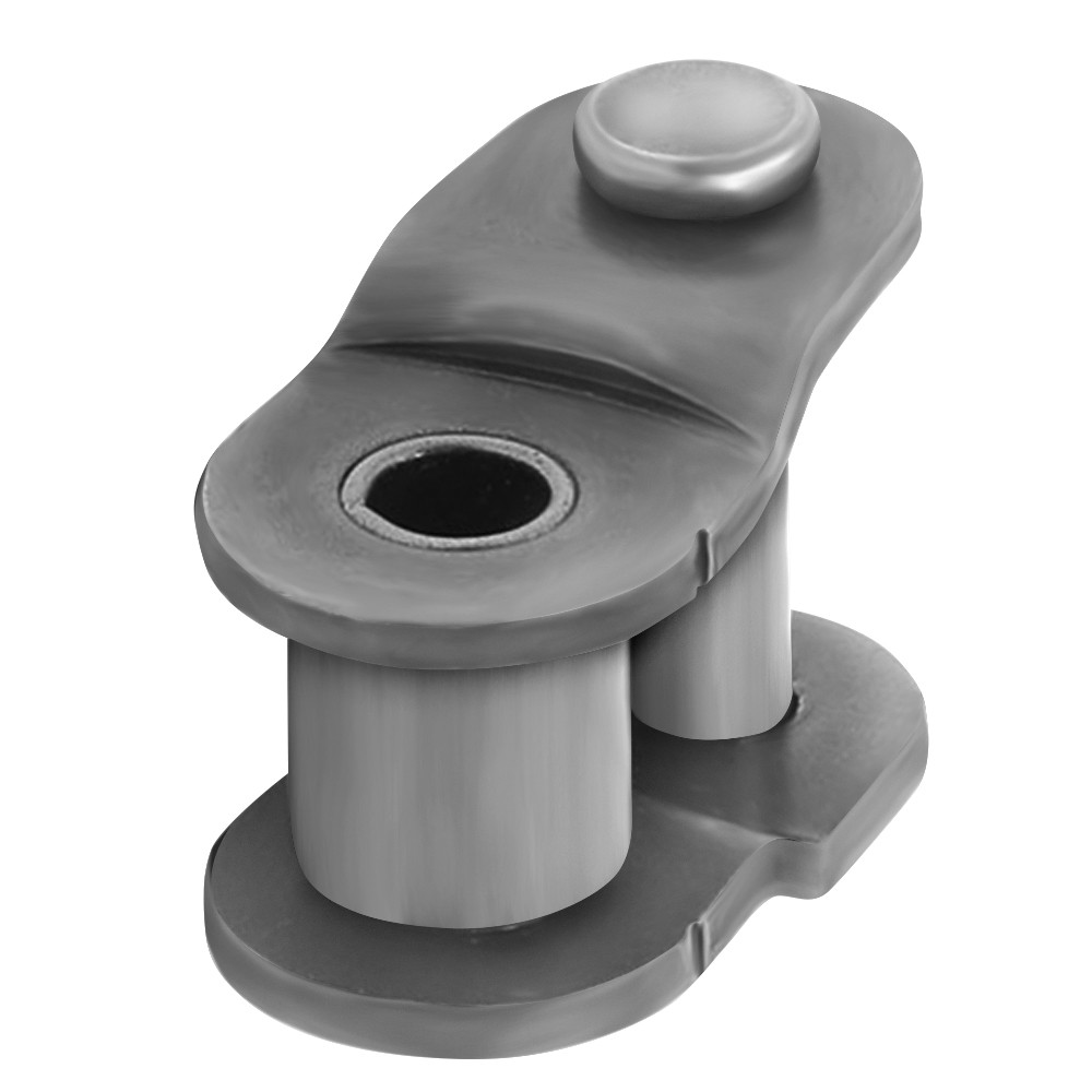 08B Offset Half Link for Roller Chain Single Strand (Qty 5)