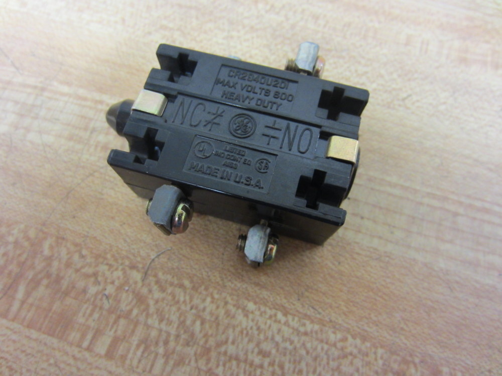 General Electric CR2940U201 Contact Block