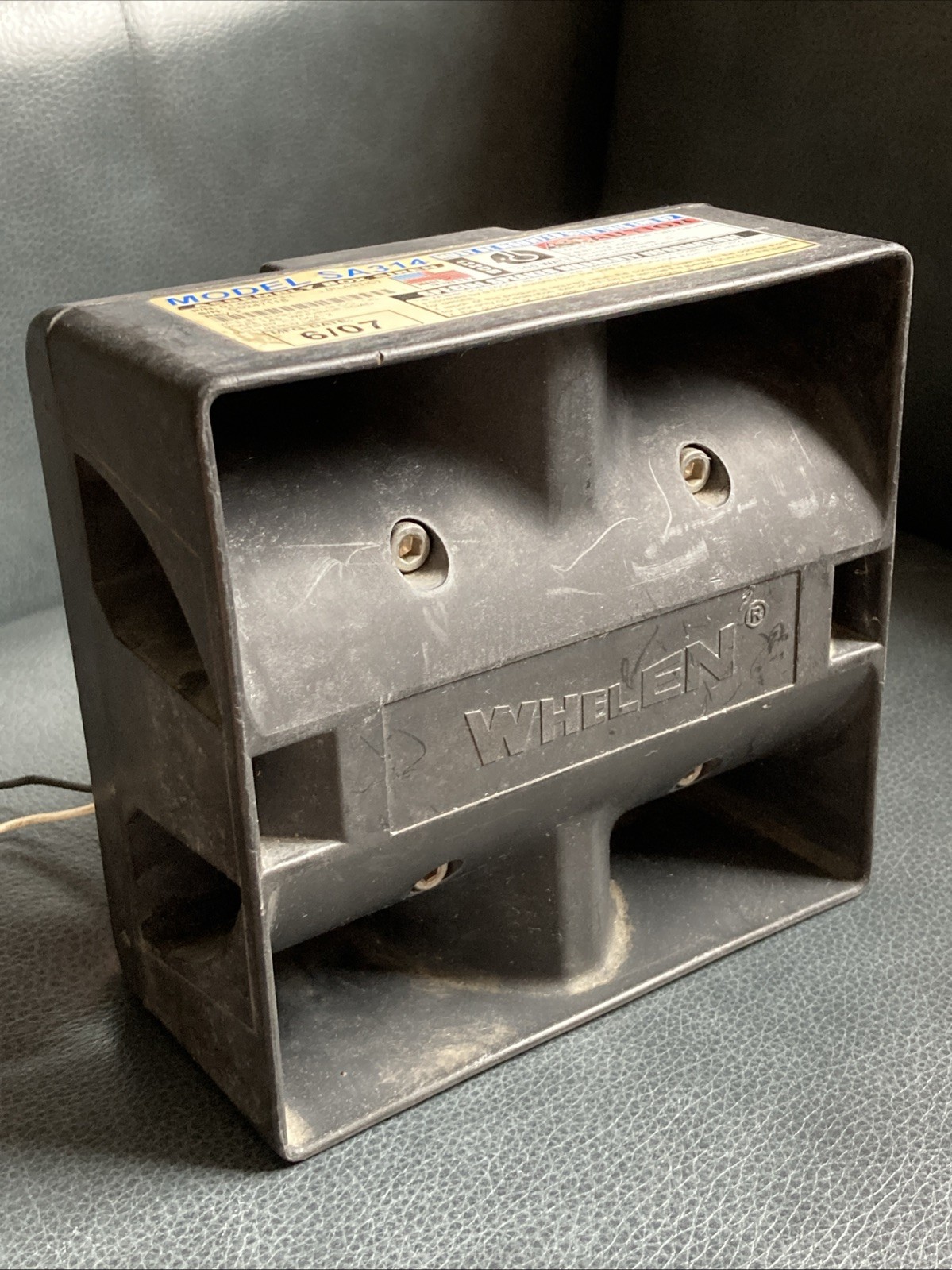 Whelen SA314 100 Watt 122 Decibel Speaker