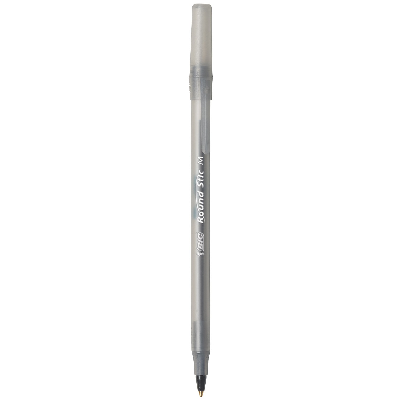 BIC Round Stic Xtra Life Black Ballpoint Pens, Medium Point (1.0mm), 240-Count