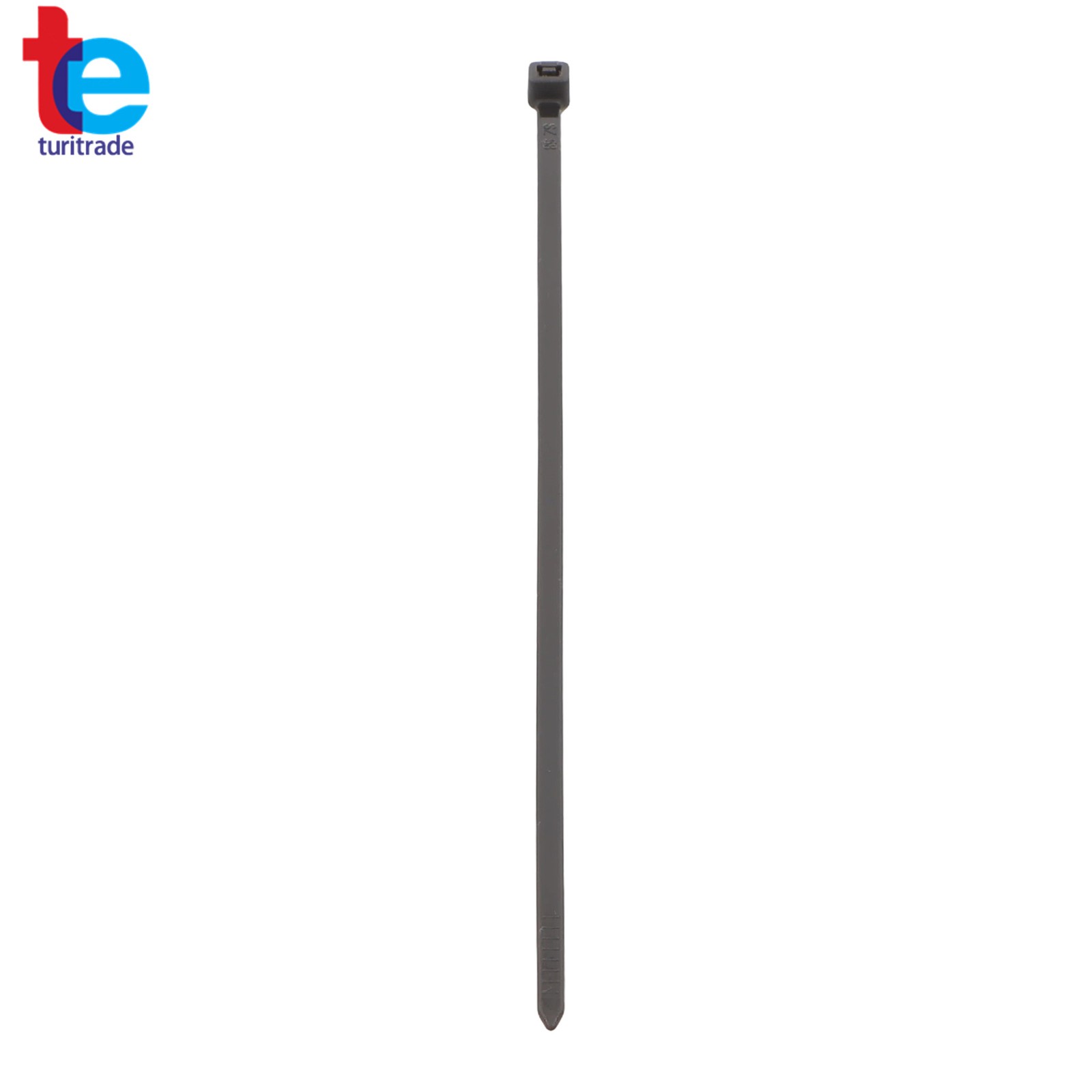 5000x 8″ Zip Ties 40lb Tensile Uv Black Heavy Duty Cable Ties 0.14″ Width
